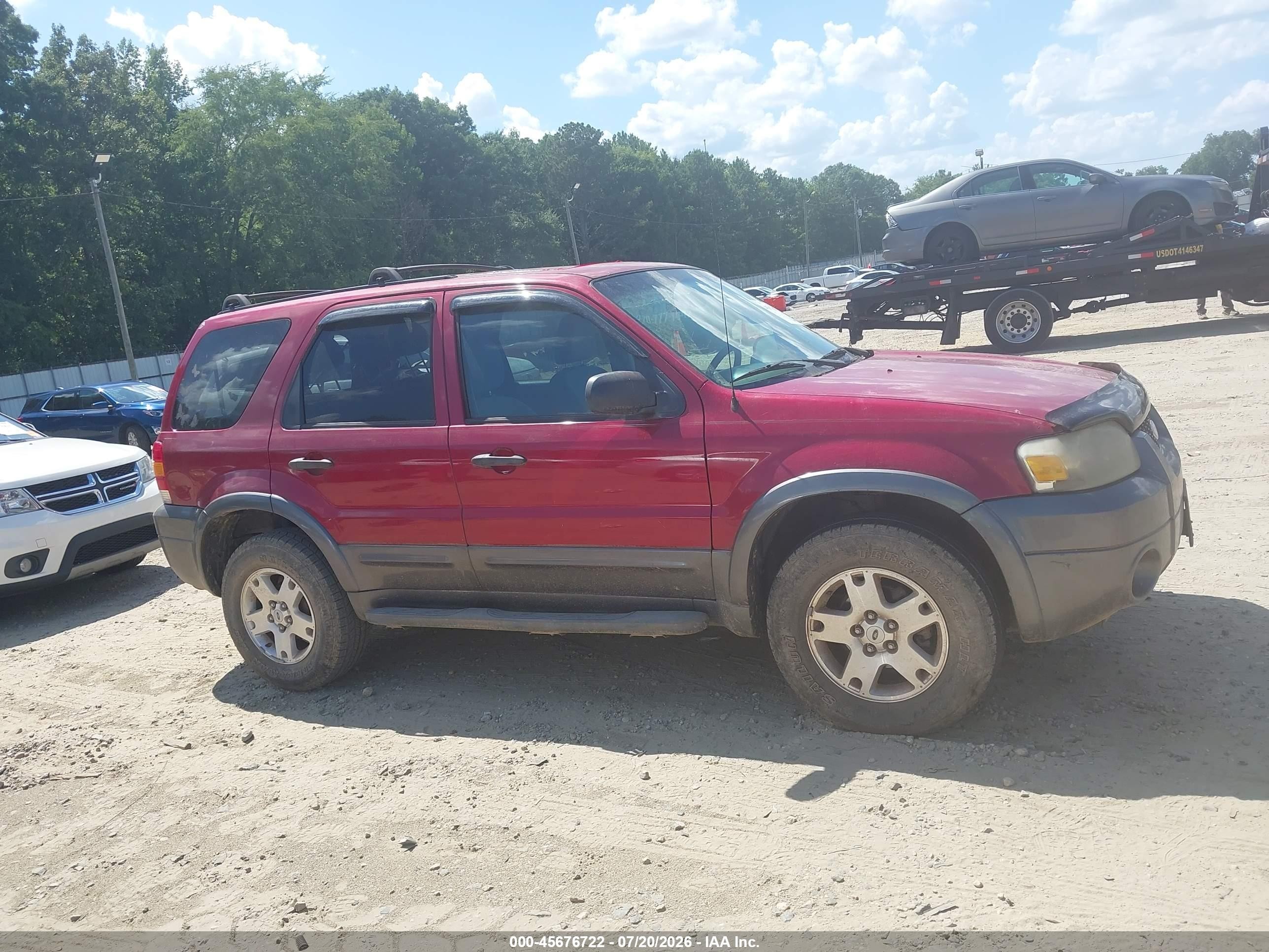 2006 Ford Escape Xlt/xlt Sport Красный vin: 1FMYU03196KB89249
