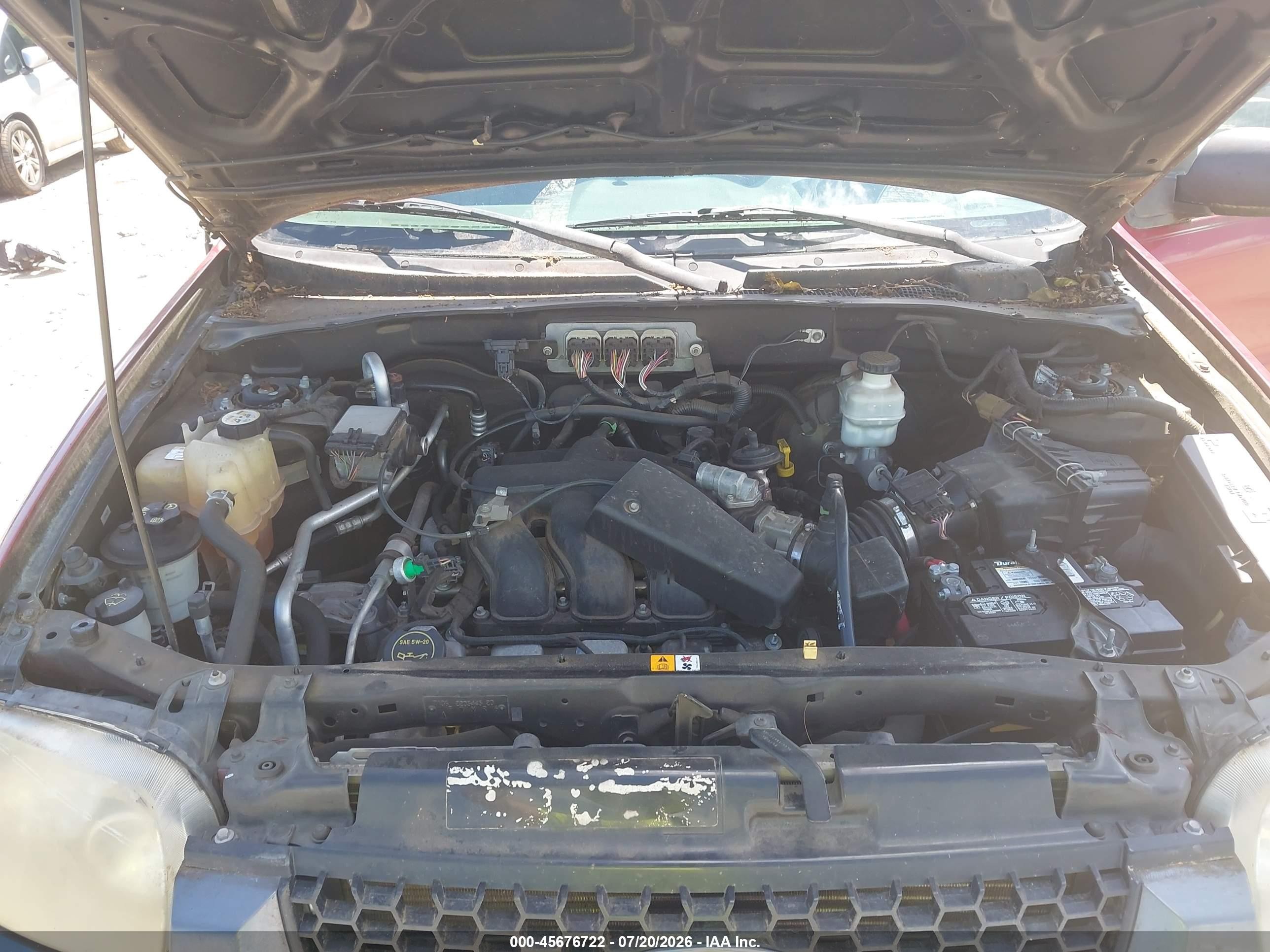2006 Ford Escape Xlt/xlt Sport Красный vin: 1FMYU03196KB89249