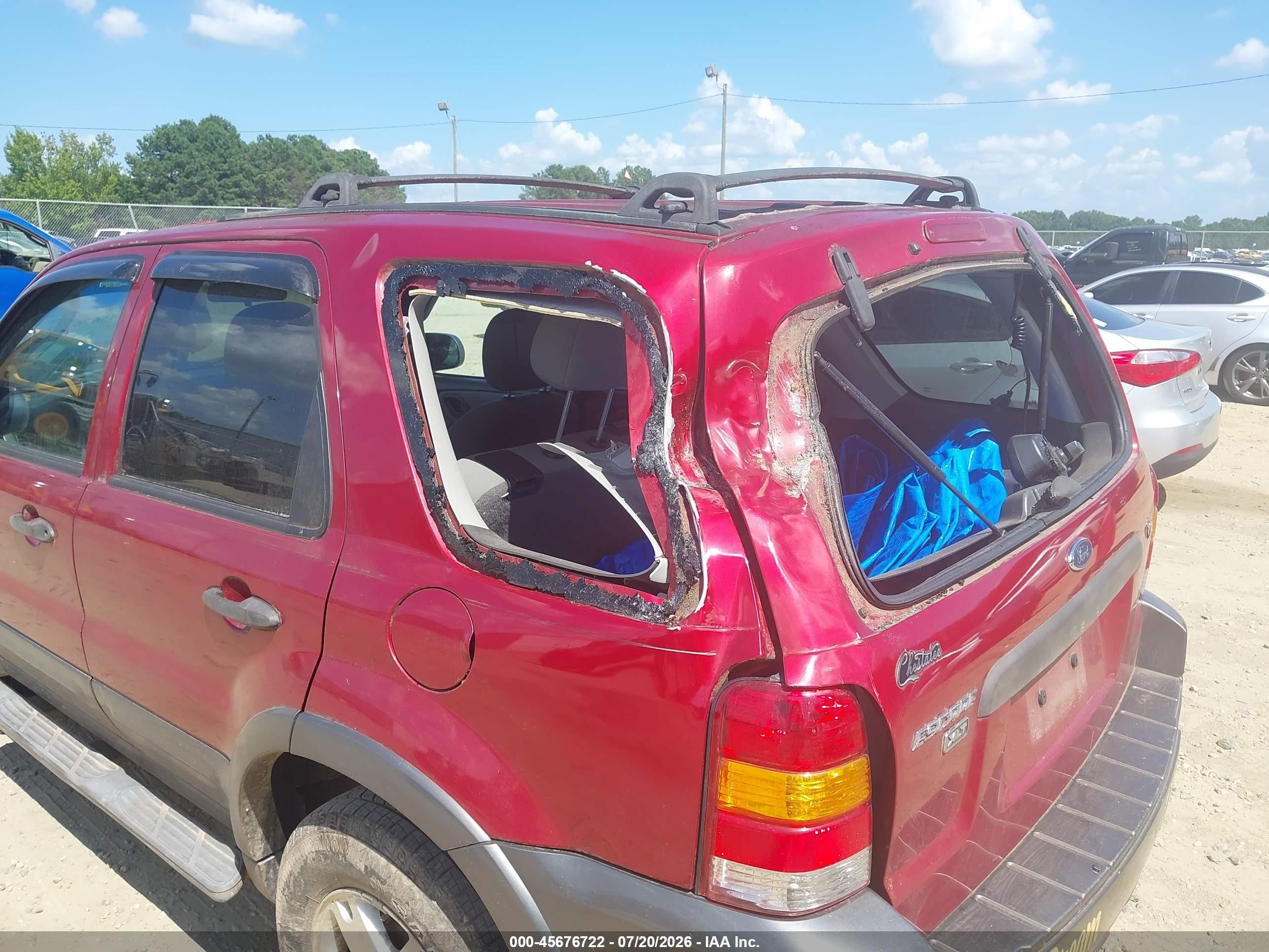2006 Ford Escape Xlt/xlt Sport Красный vin: 1FMYU03196KB89249
