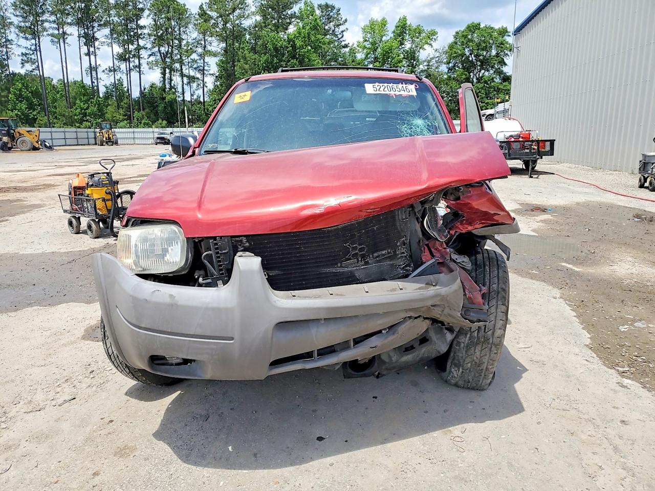 2001 Ford Escape Xlt Red vin: 1FMYU031X1KA16400