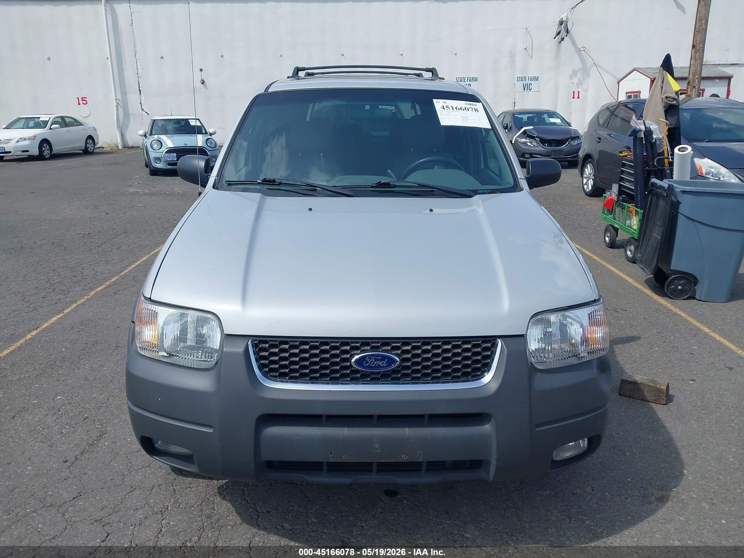 2002 Ford Escape Xlt Silver vin: 1FMYU031X2KC31213