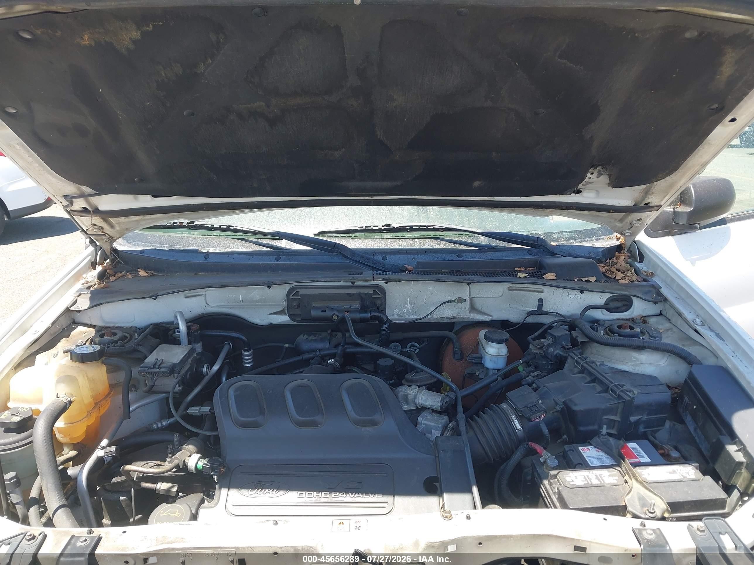 2003 Ford Escape Xlt Белый vin: 1FMYU031X3KE07940