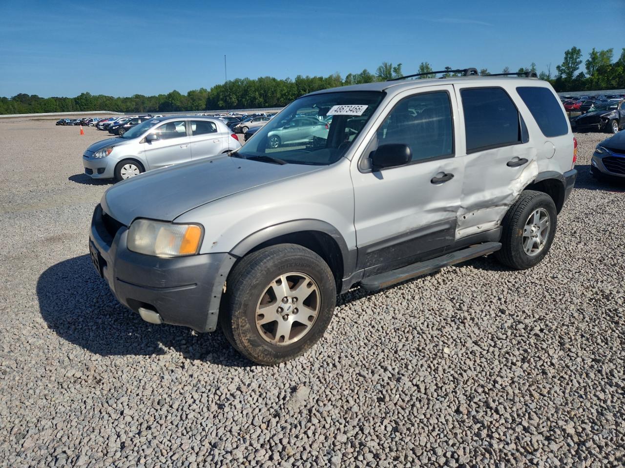 2004 Ford Escape Gray vin: 1FMYU031X4KA15249