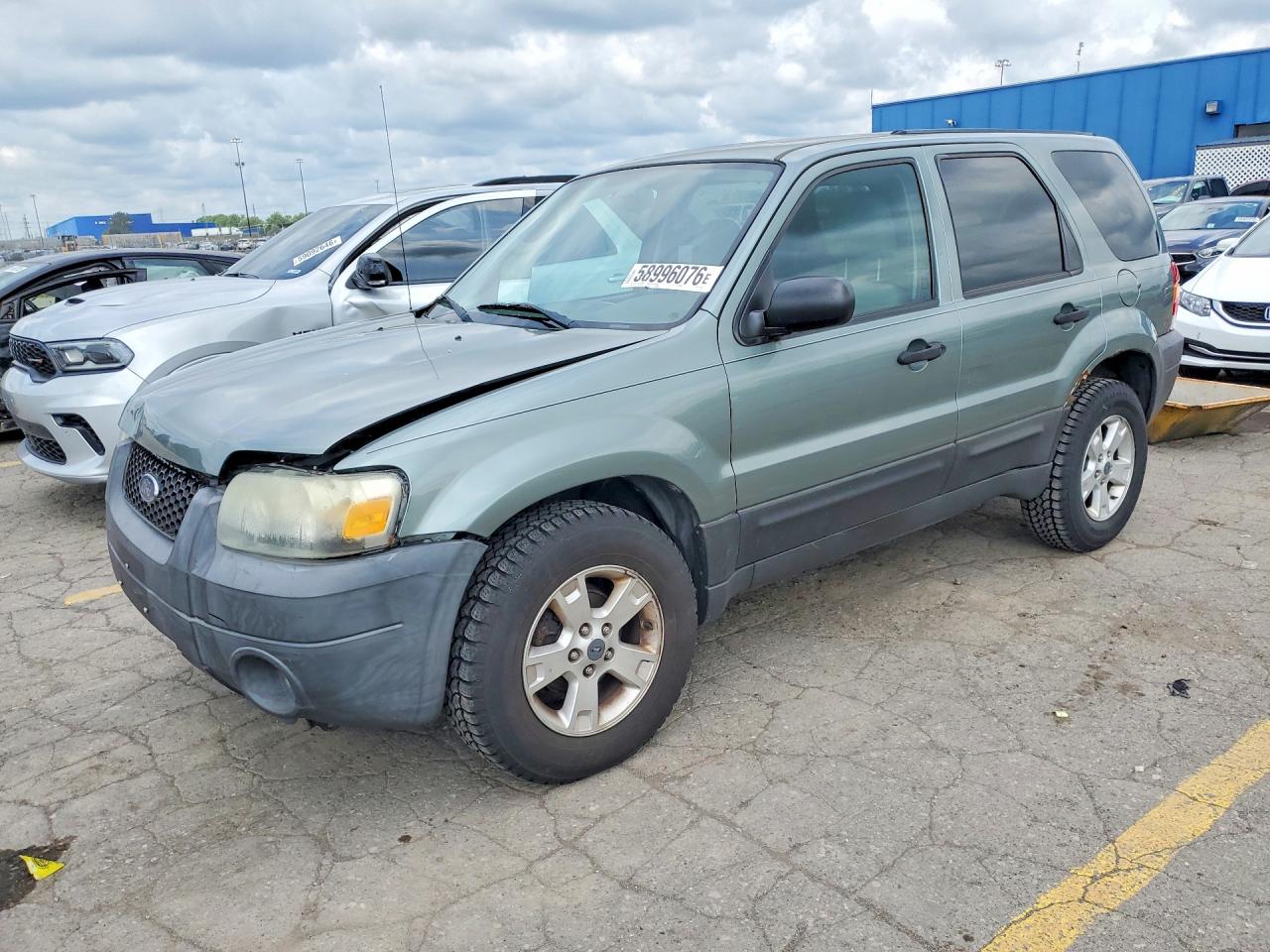 2005 Ford Escape Xlt Green vin: 1FMYU031X5DA15824