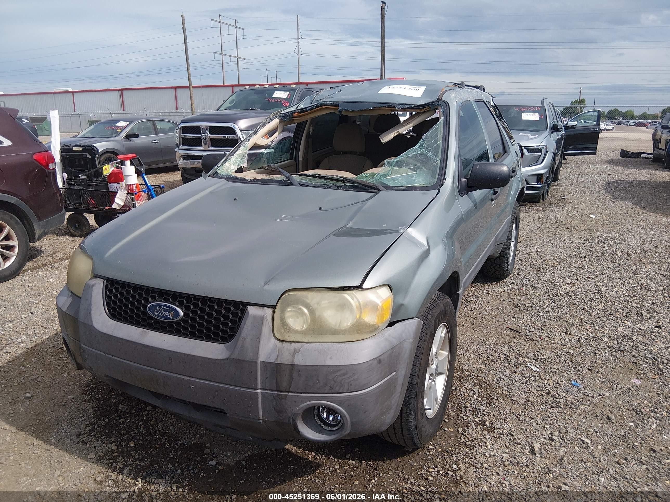 2005 Ford Escape Xlt Бирюзовый vin: 1FMYU031X5KA88235