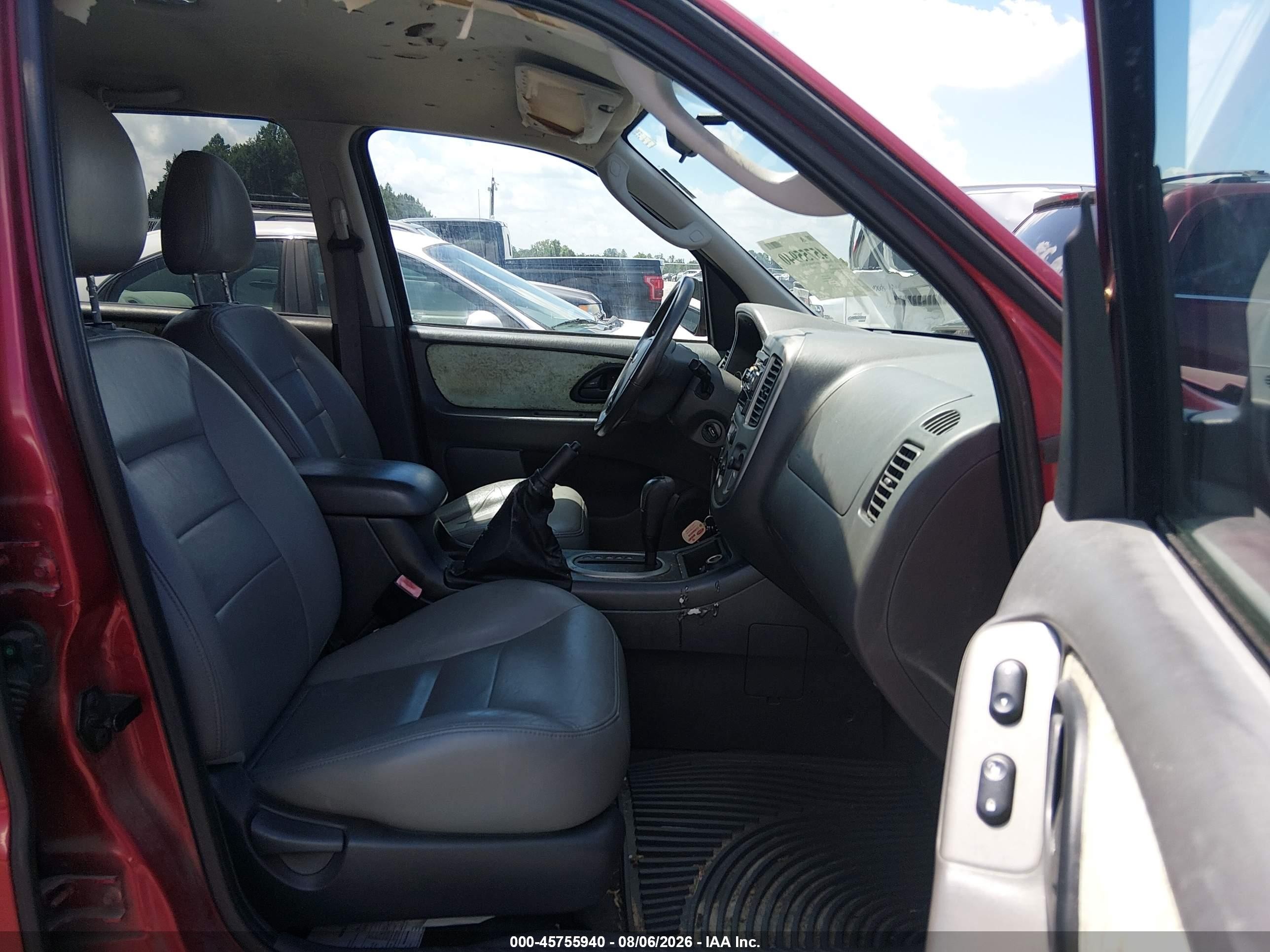 2005 Ford Escape Xlt Red vin: 1FMYU031X5KB01680