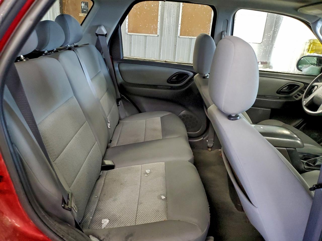 2007 Ford Escape Red vin: 1FMYU03Z37KA30587