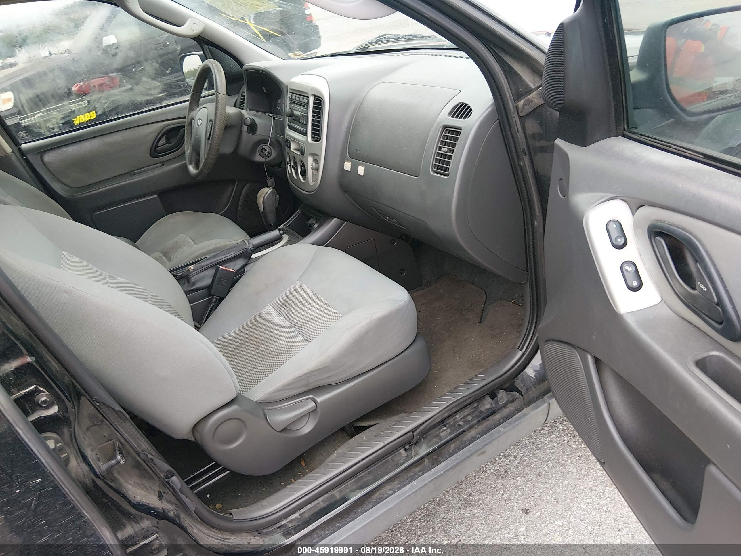 2007 Ford Escape Xlt Black vin: 1FMYU03Z37KB79758