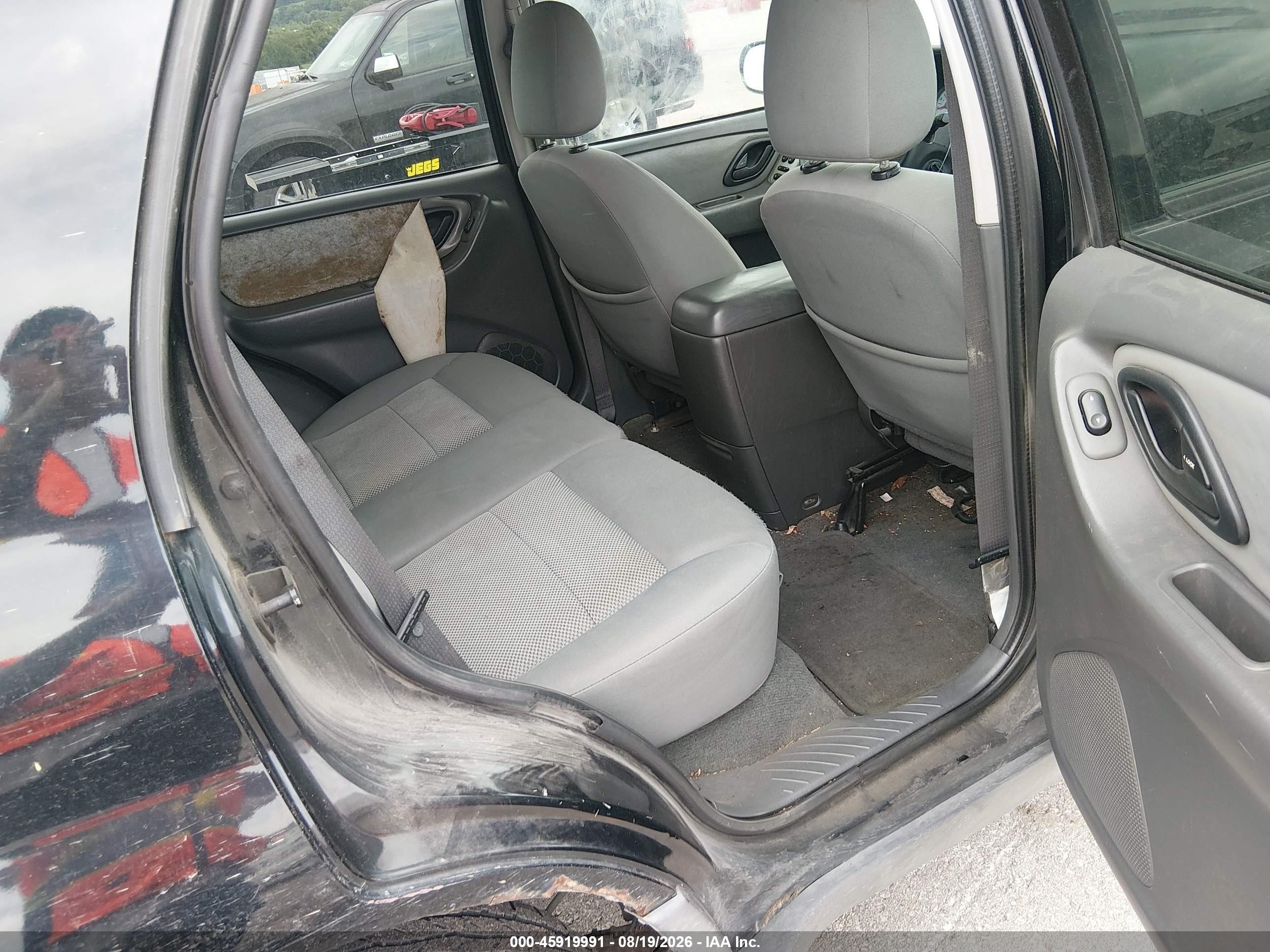 2007 Ford Escape Xlt Black vin: 1FMYU03Z37KB79758