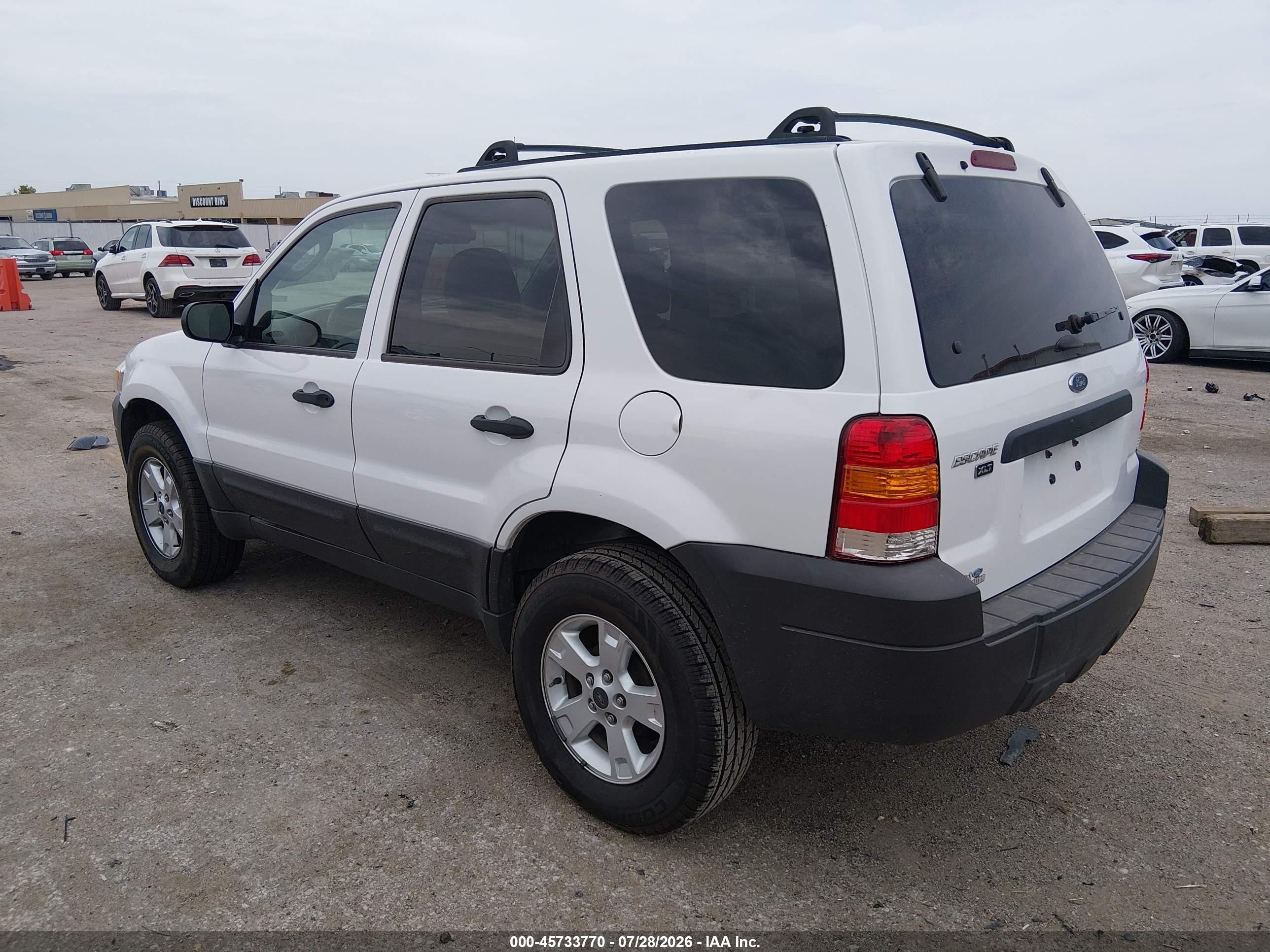 2007 Ford Escape Xlt Белый vin: 1FMYU03Z47KB90381