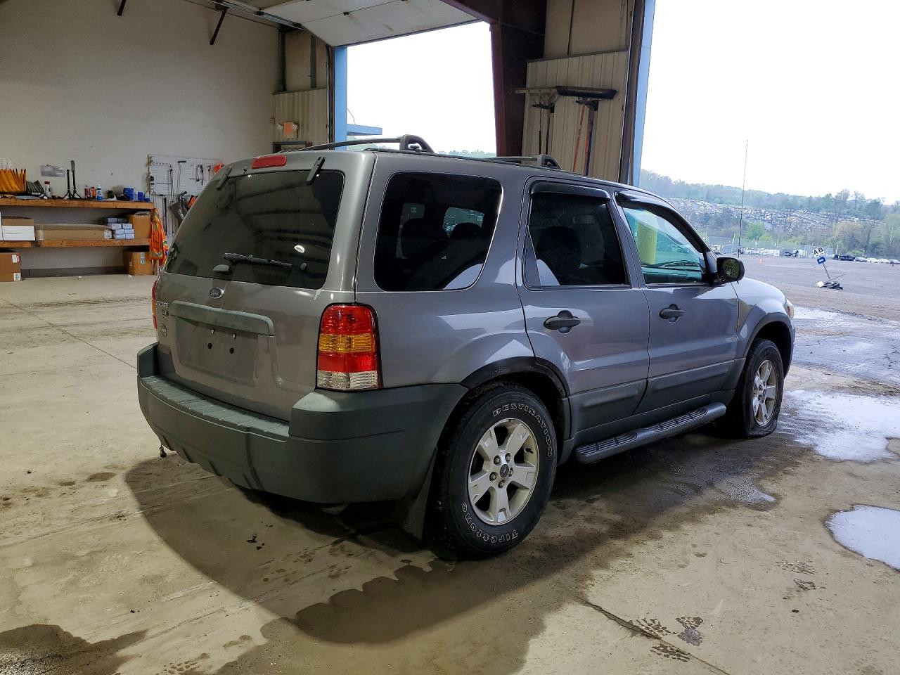 2007 Ford Escape Xlt Silver vin: 1FMYU03Z77KA44010