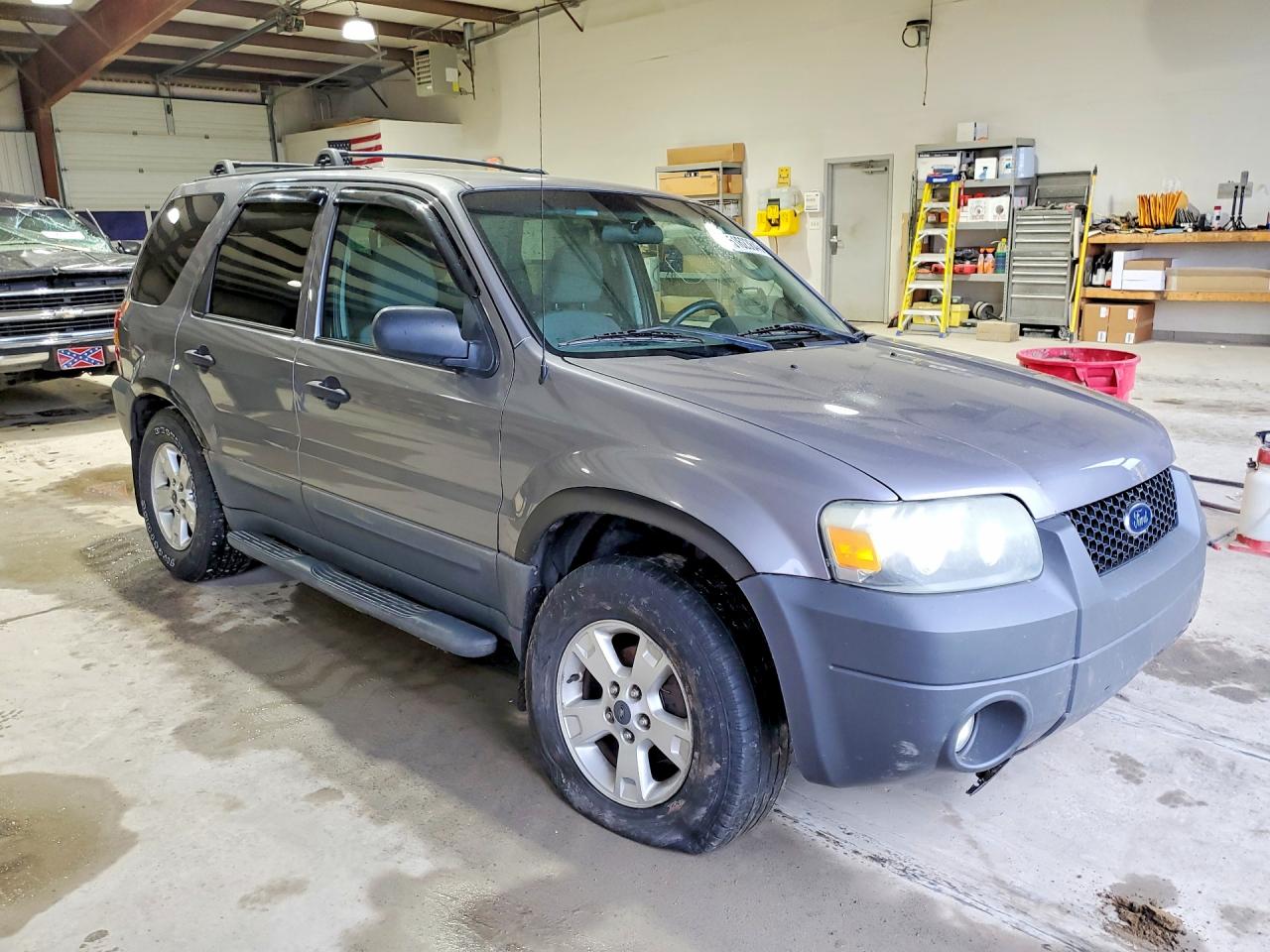 2007 Ford Escape Xlt Silver vin: 1FMYU03Z77KA44010