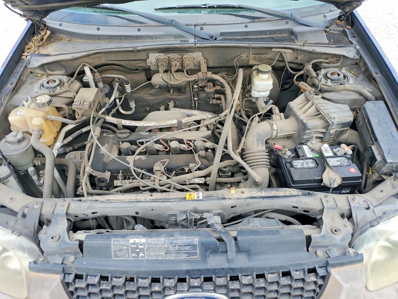 2007 Ford Escape Xlt Blue vin: 1FMYU03Z87KB36209