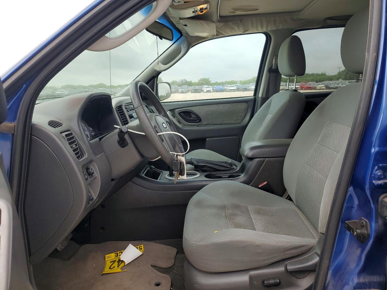 2007 Ford Escape Xlt Blue vin: 1FMYU03Z87KB36209