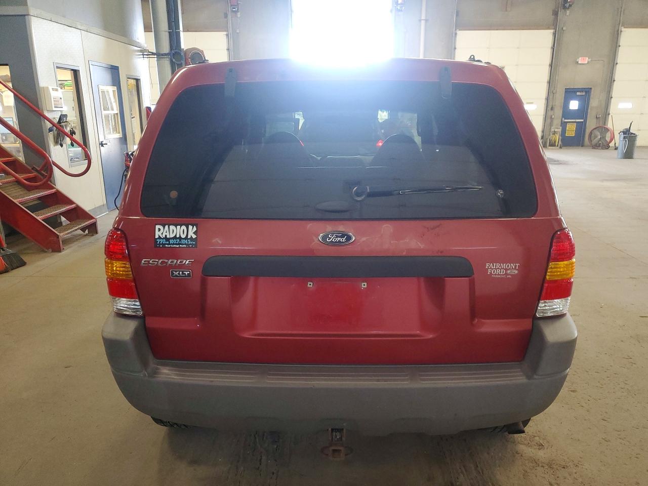 2001 Ford Escape Xlt Red vin: 1FMYU04101KB20960