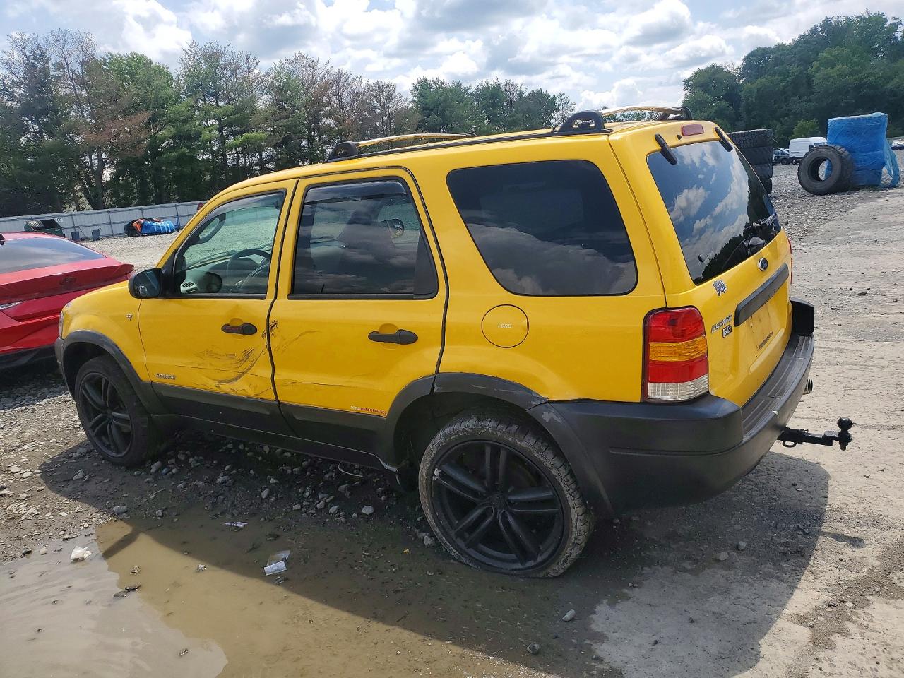 2001 Ford Escape Xlt Yellow vin: 1FMYU04111KB28887
