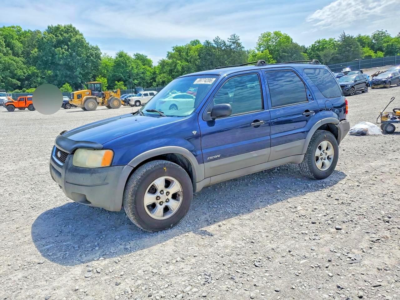 2002 Ford Escape Xlt Blue vin: 1FMYU04112KC28179