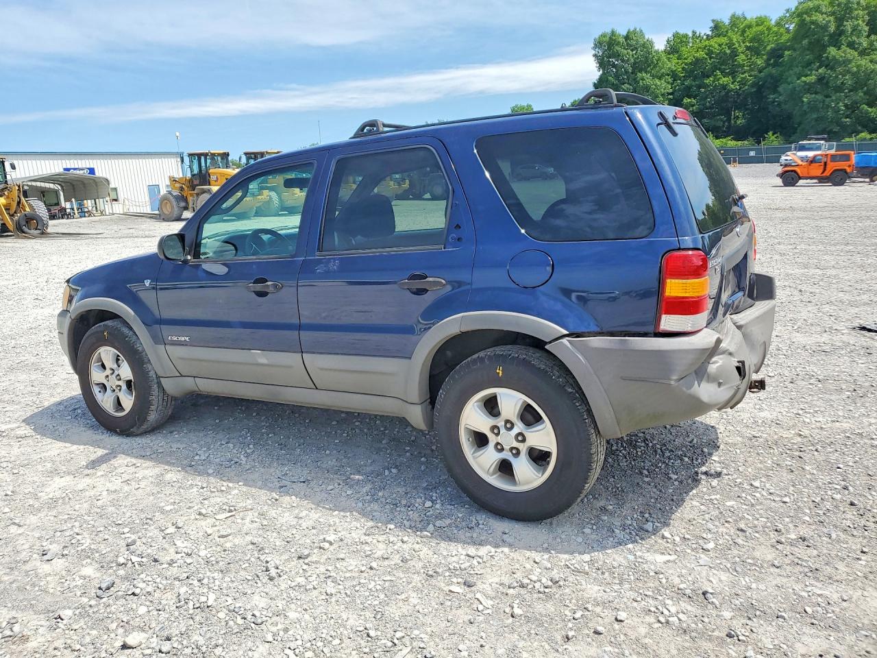 2002 Ford Escape Xlt Blue vin: 1FMYU04112KC28179
