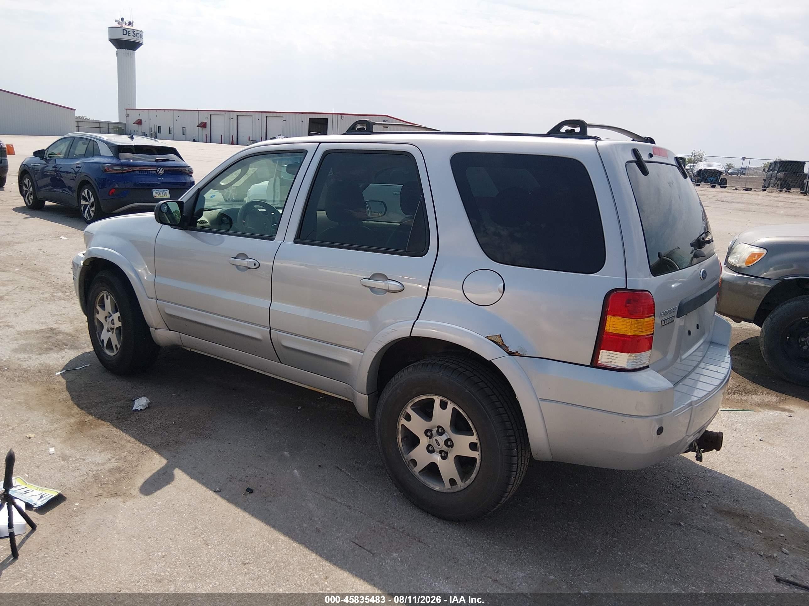 2005 Ford Escape Limited Gray vin: 1FMYU04115KB16910