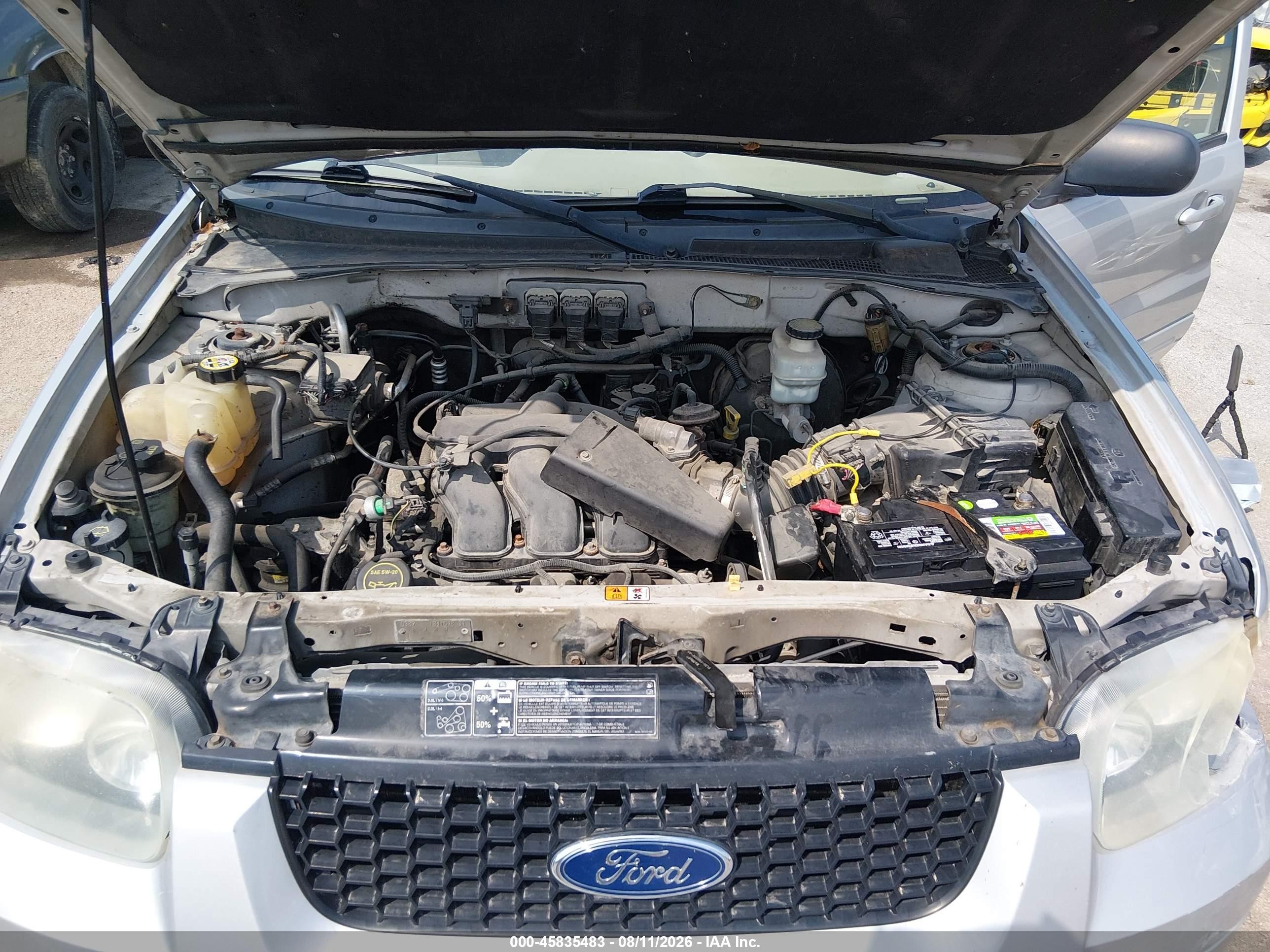 2005 Ford Escape Limited Gray vin: 1FMYU04115KB16910