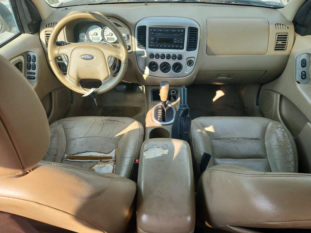 2005 Ford Escape Желто-коричневый vin: 1FMYU04125KB43095