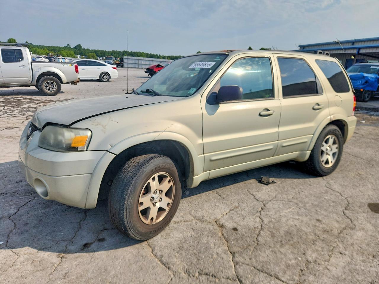 2005 Ford Escape Tan vin: 1FMYU04125KB43095