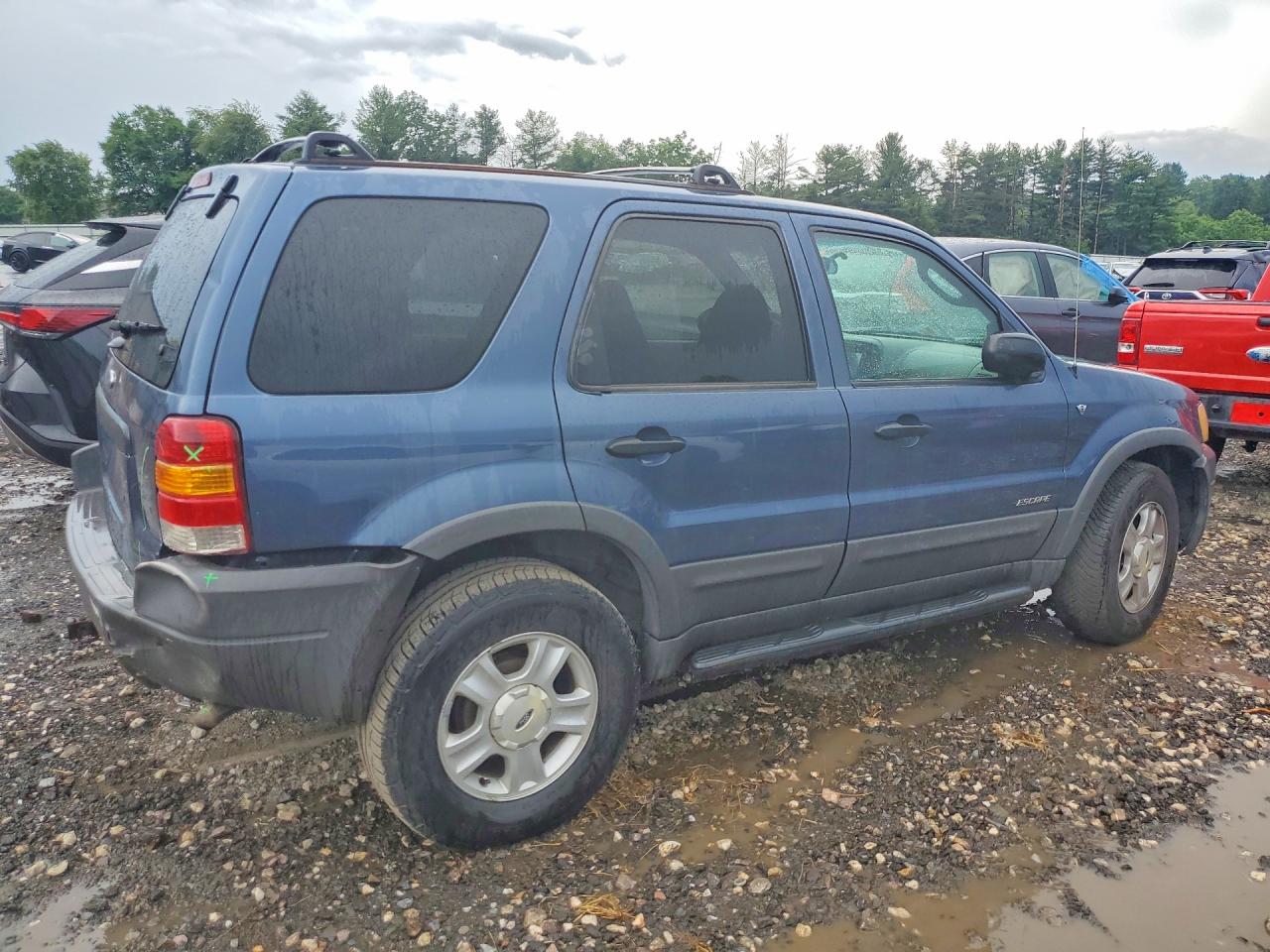 2001 Ford Escape Xlt Синий vin: 1FMYU04131KC39490