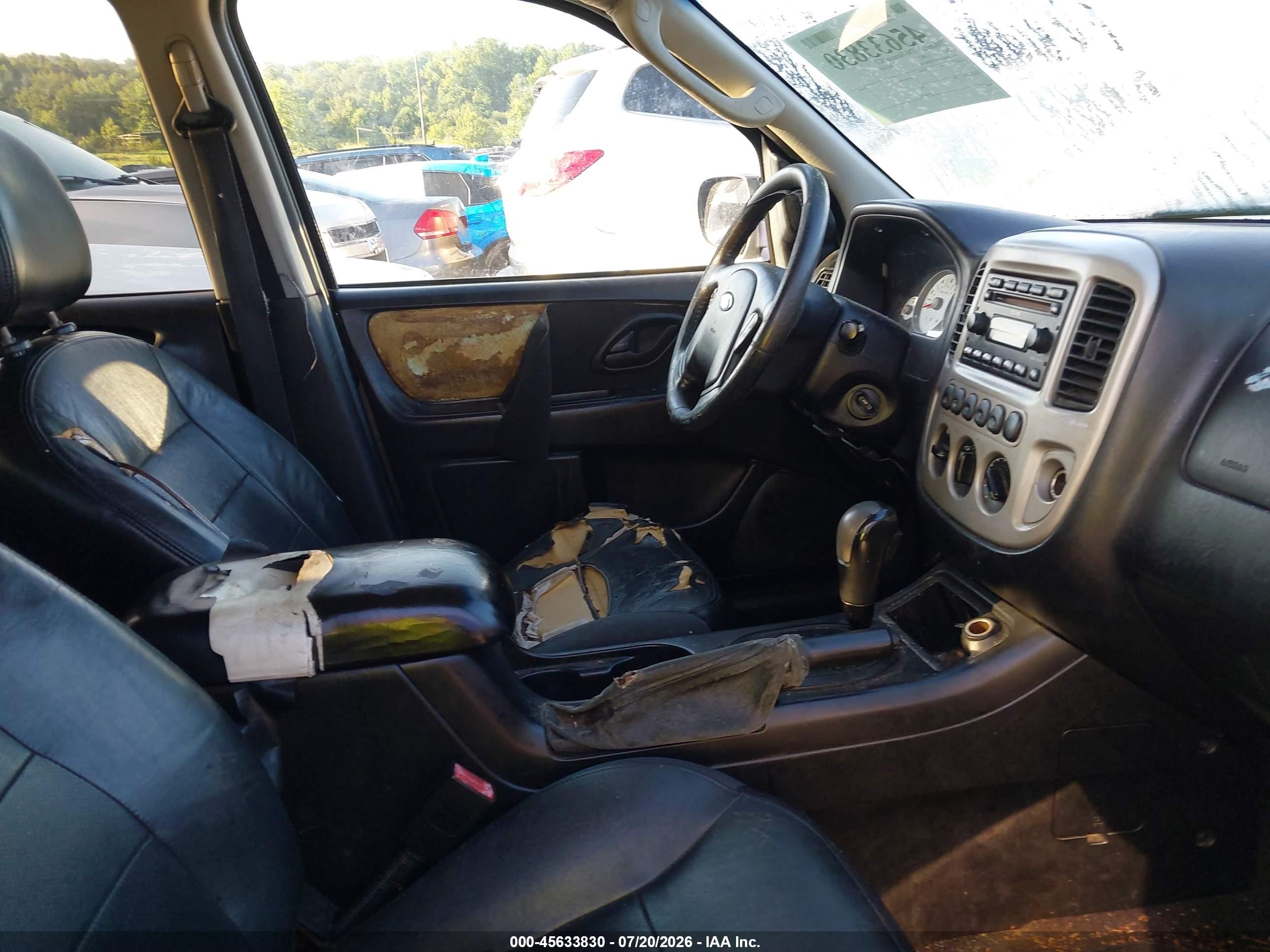 2005 Ford Escape Limited Серый vin: 1FMYU04135KD64558