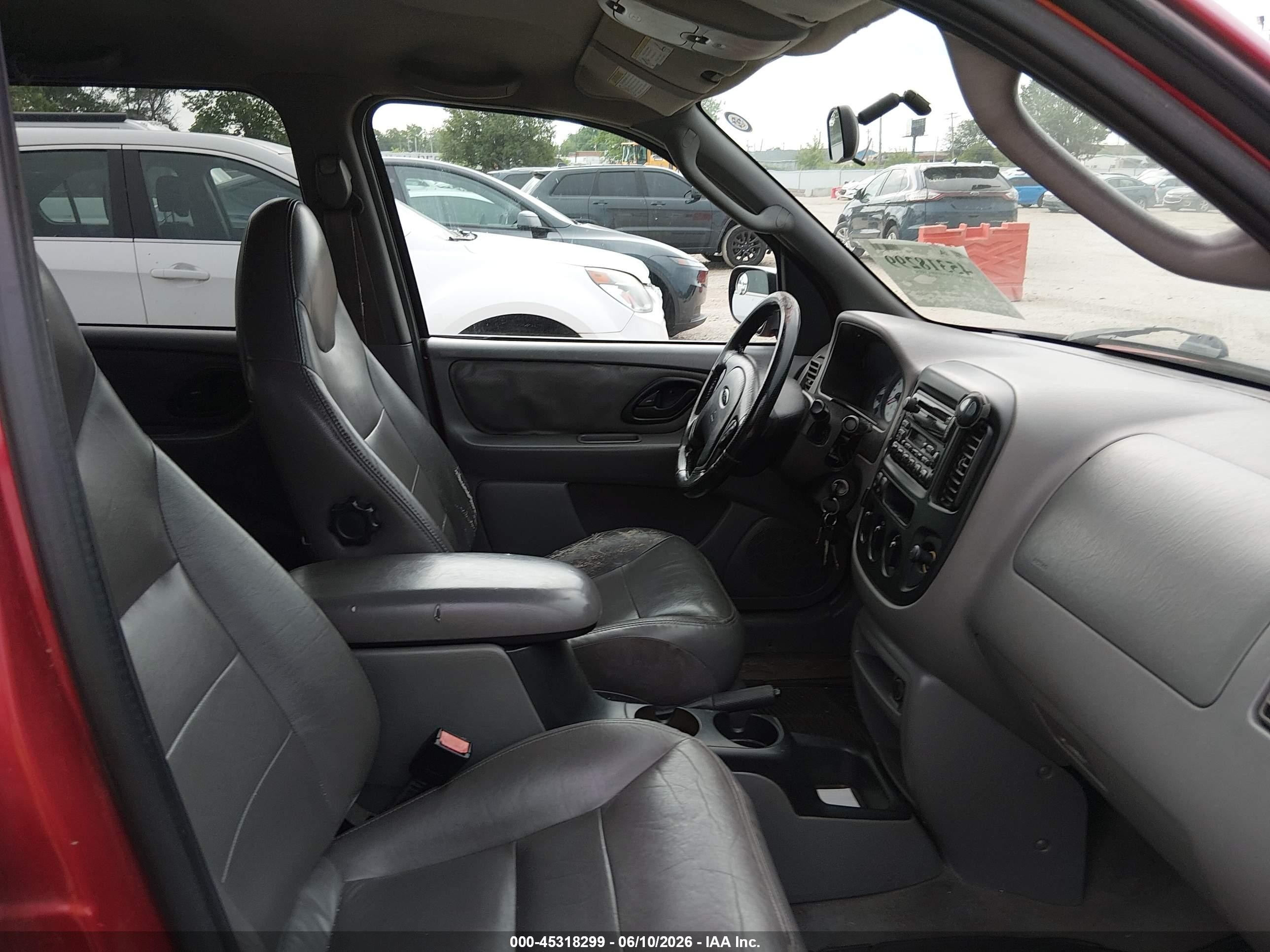 2001 Ford Escape Xlt Red vin: 1FMYU04141KB03000