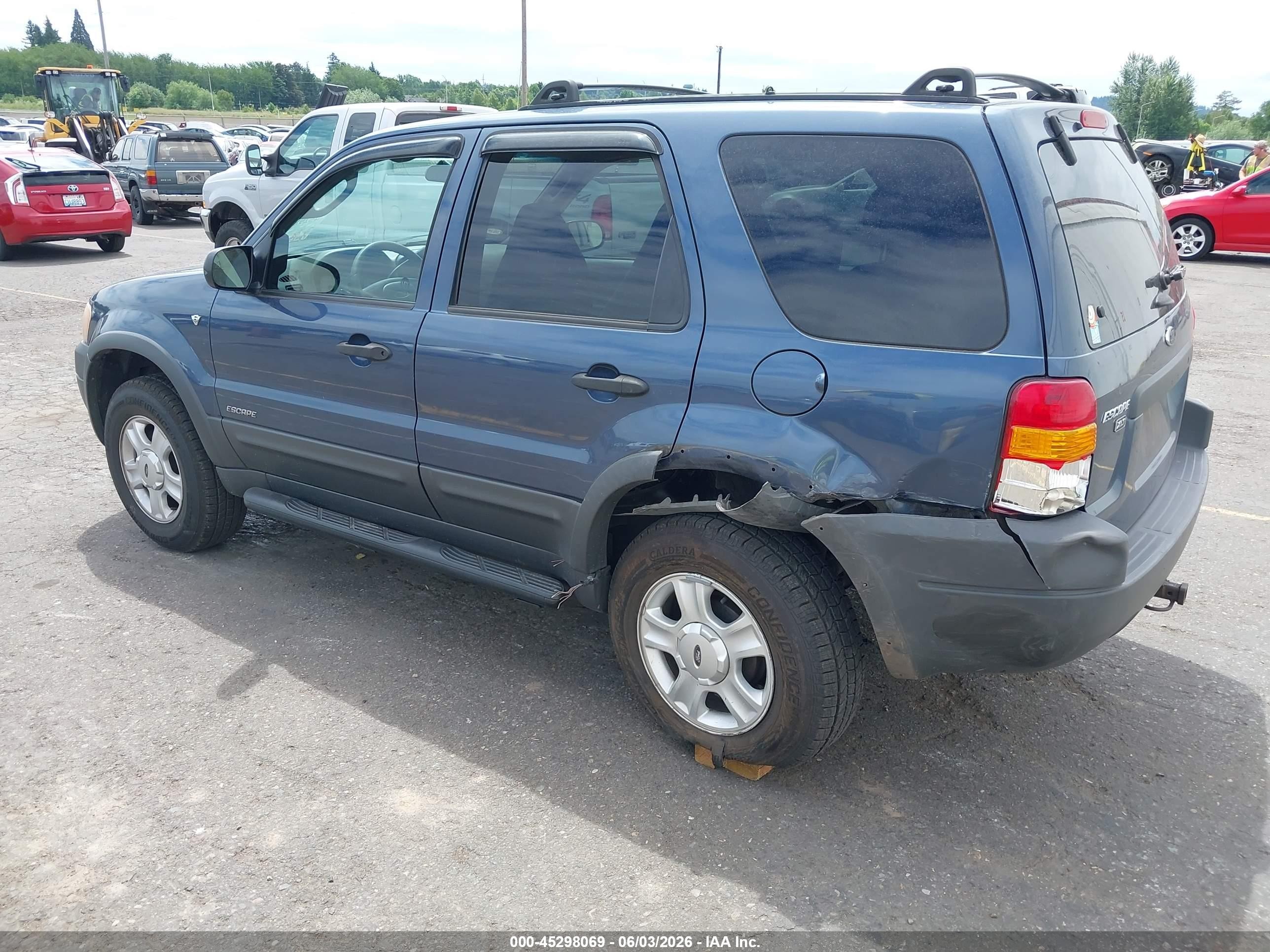 2001 Ford Escape Xlt Dark Blue vin: 1FMYU04141KD93657