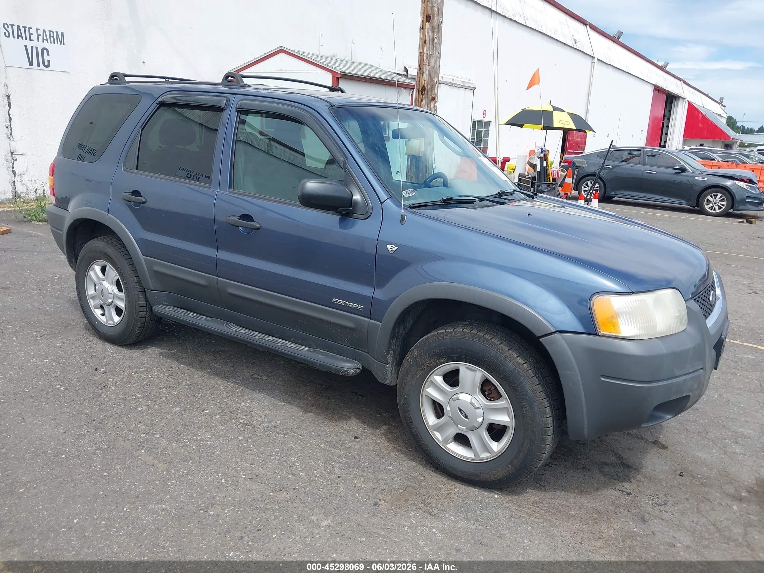 2001 Ford Escape Xlt Dark Blue vin: 1FMYU04141KD93657