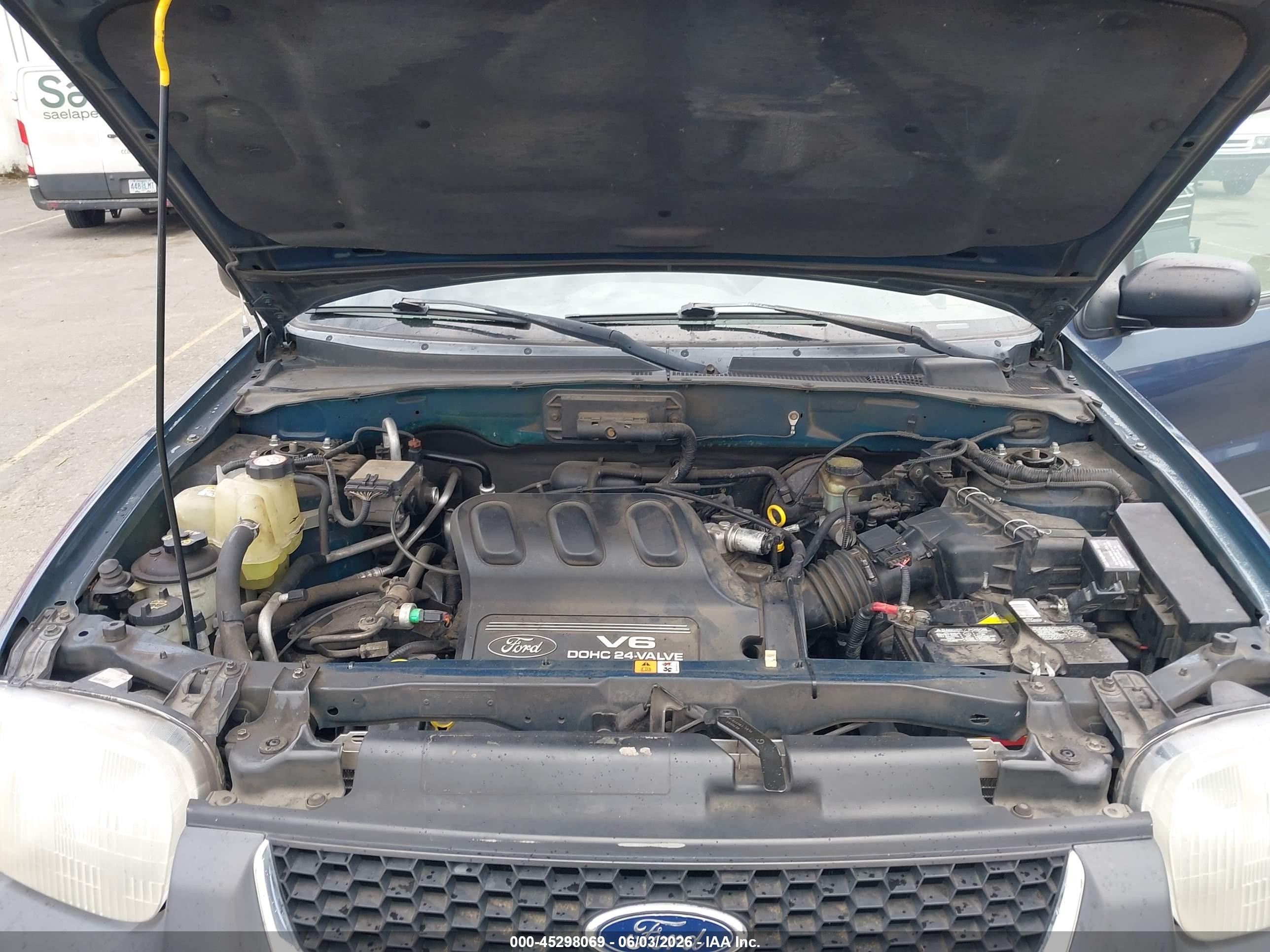 2001 Ford Escape Xlt Dark Blue vin: 1FMYU04141KD93657