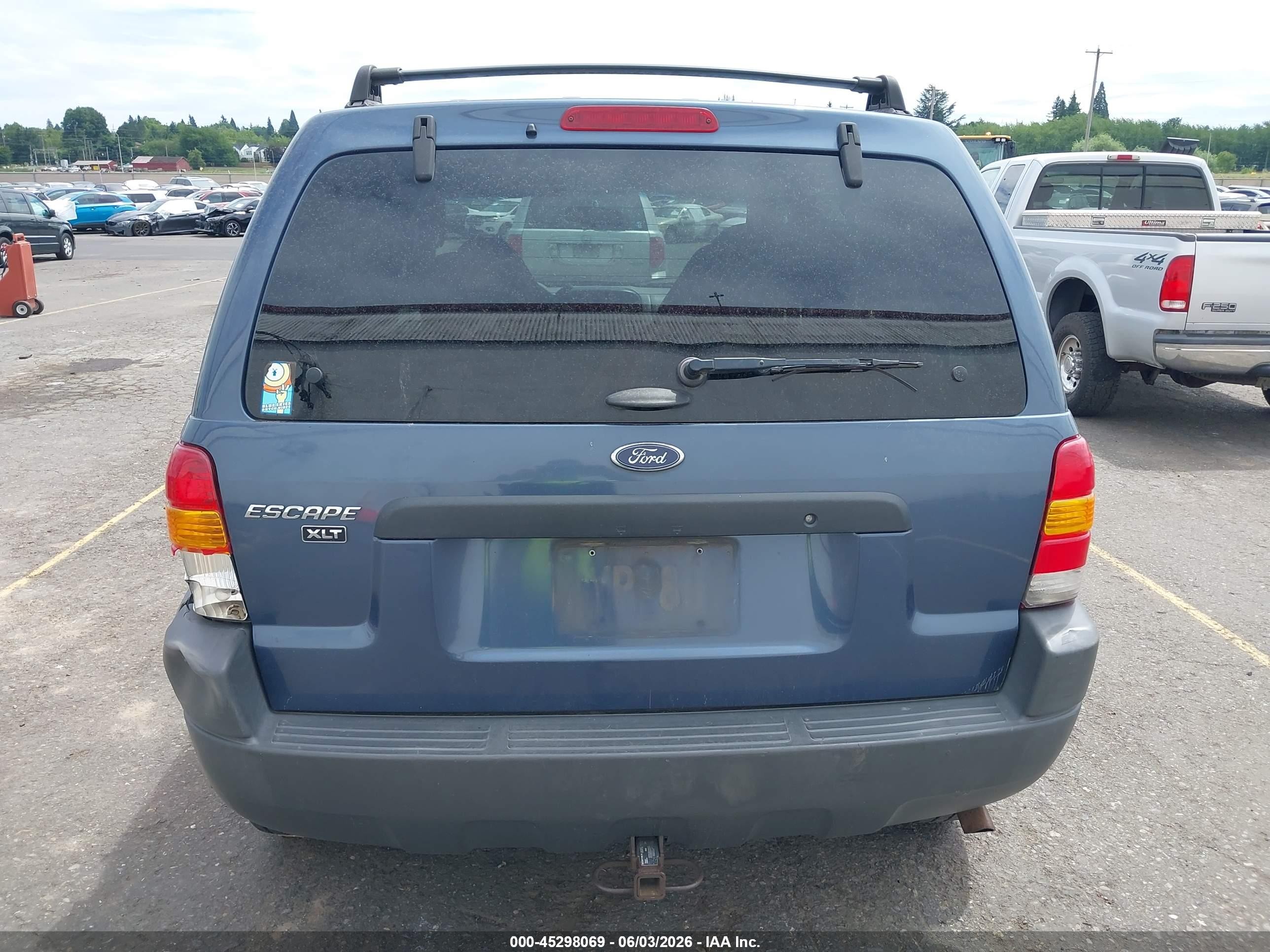 2001 Ford Escape Xlt Dark Blue vin: 1FMYU04141KD93657
