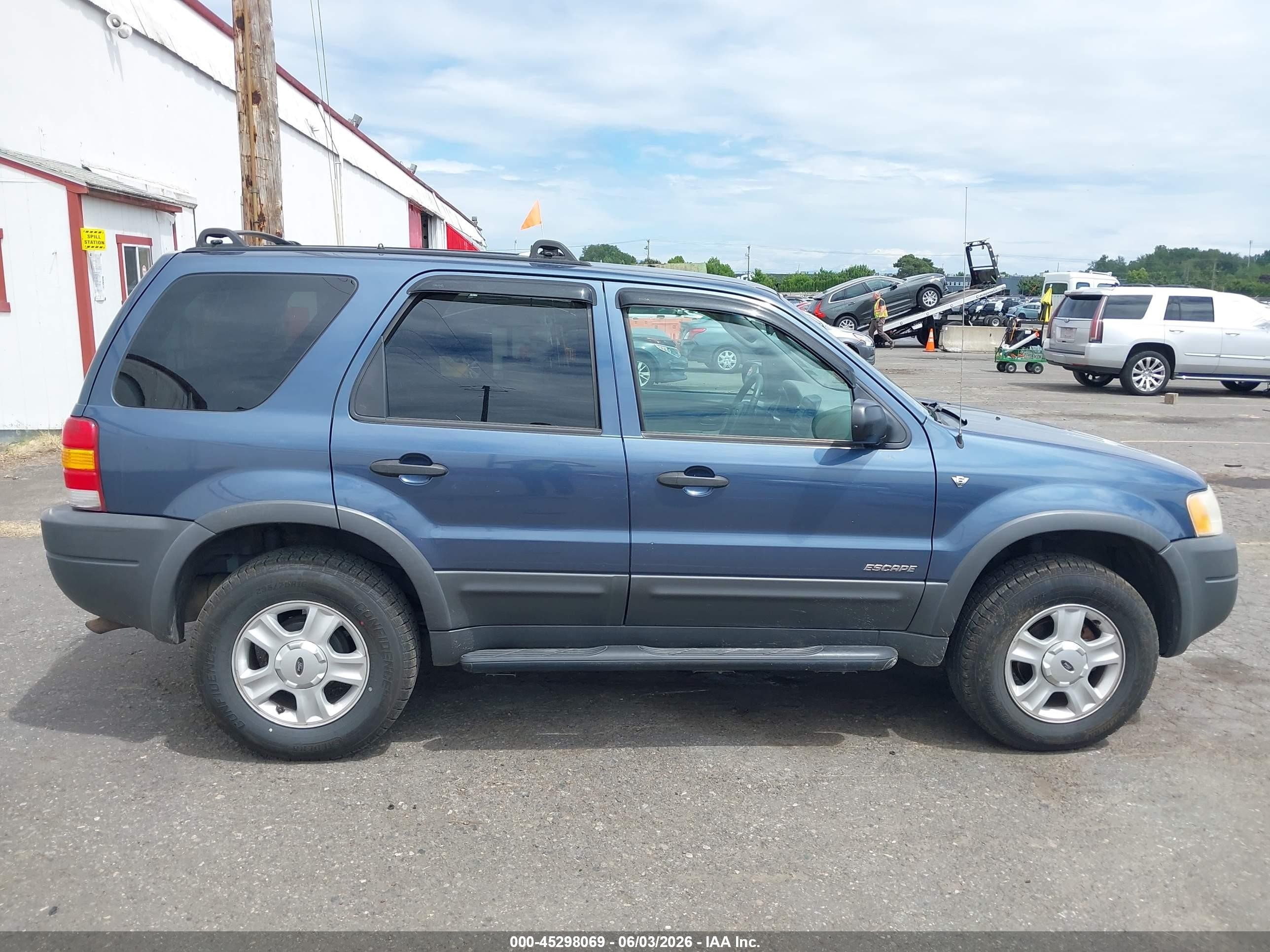 2001 Ford Escape Xlt Dark Blue vin: 1FMYU04141KD93657