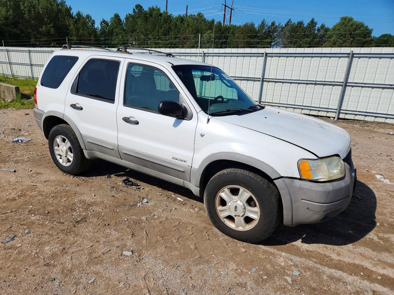 2002 Ford Escape Xlt White vin: 1FMYU04152KA25232