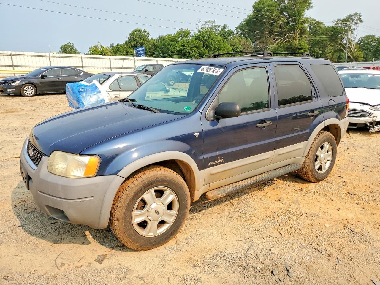 2002 Ford Escape Xlt Blue vin: 1FMYU04152KC72539