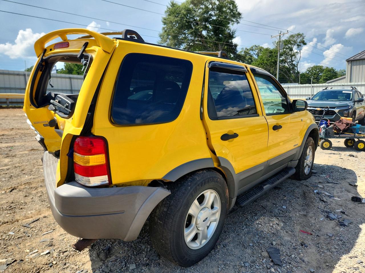 2001 Ford Escape Xlt Yellow vin: 1FMYU04161KF54042