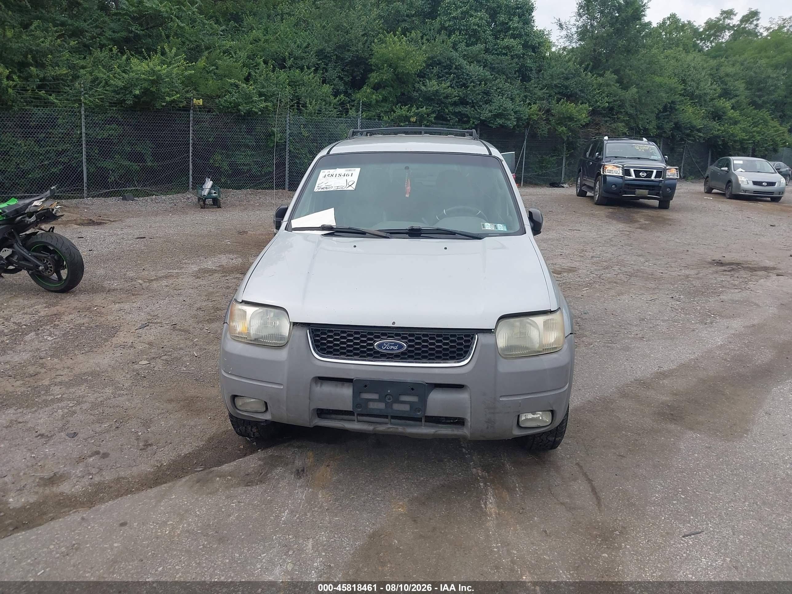 2002 Ford Escape Xlt Silver vin: 1FMYU04172KC38943