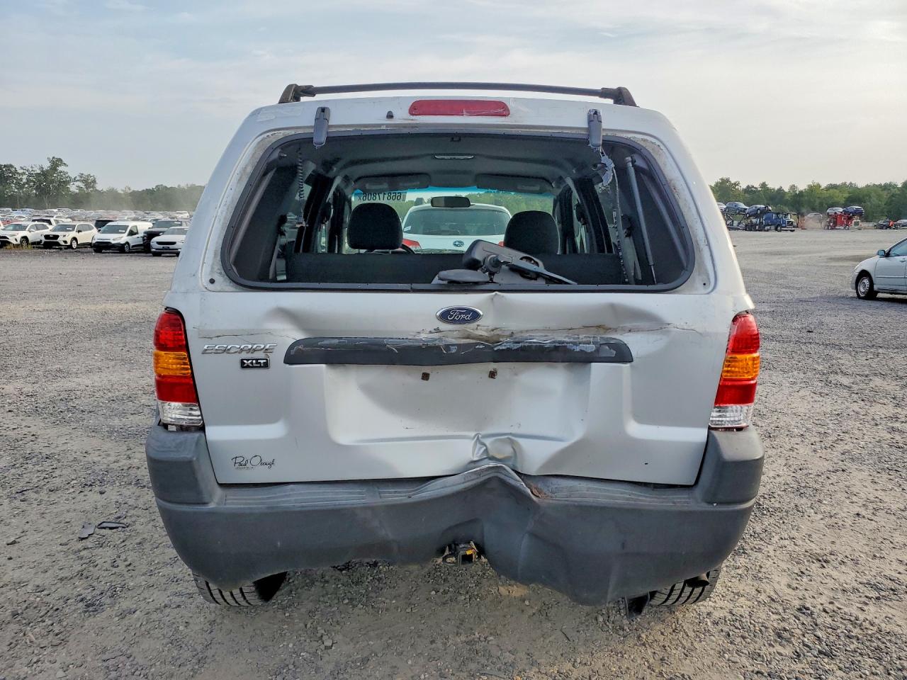 2002 Ford Escape Xlt Silver vin: 1FMYU04172KD10451