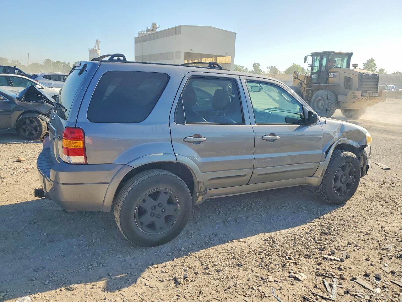2007 Ford Escape Limited Gray vin: 1FMYU04177KA09590