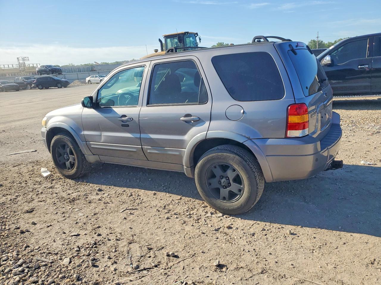 2007 Ford Escape Limited Gray vin: 1FMYU04177KA09590