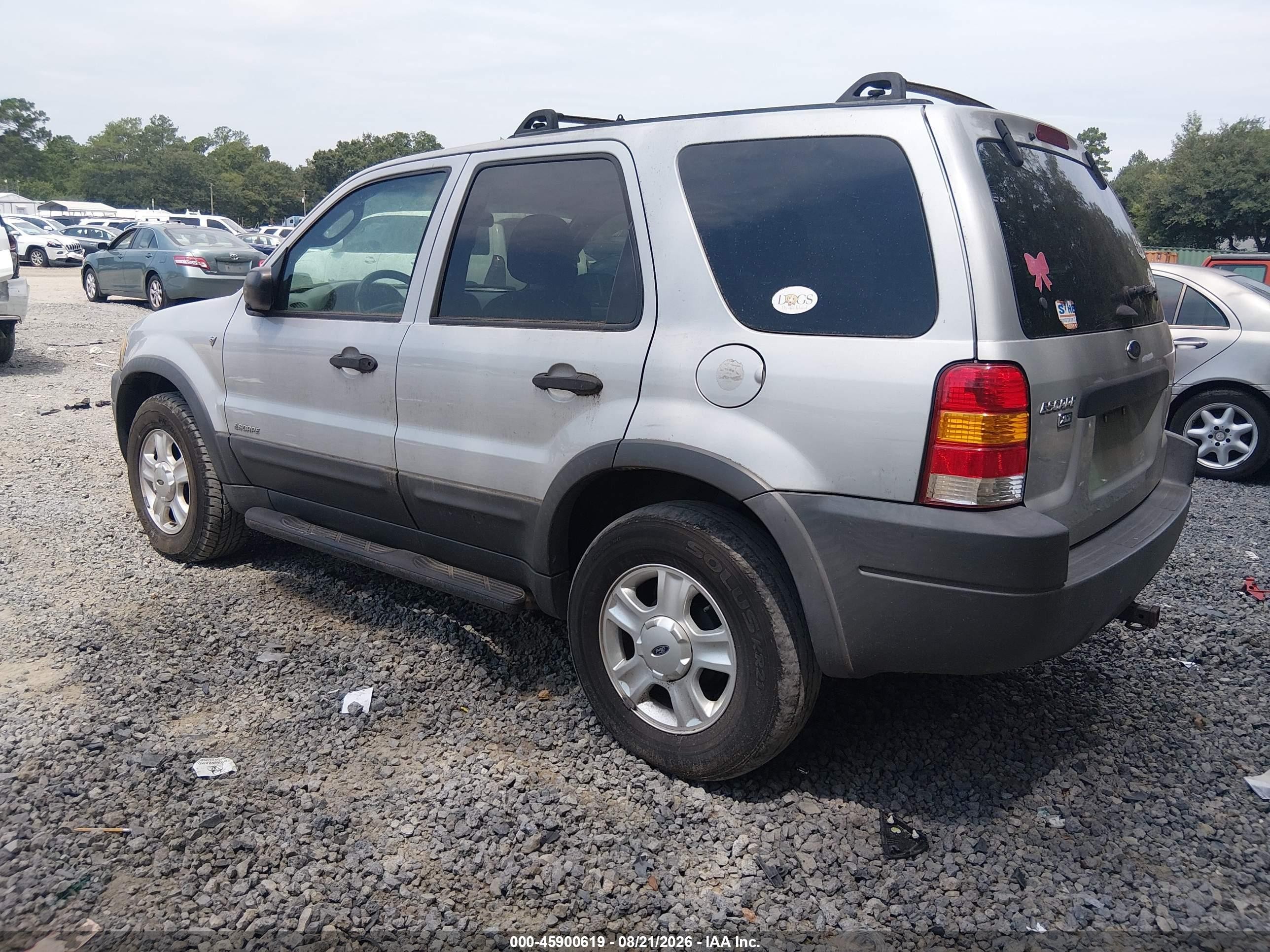 2002 Ford Escape Xlt Silver vin: 1FMYU04182KB38382