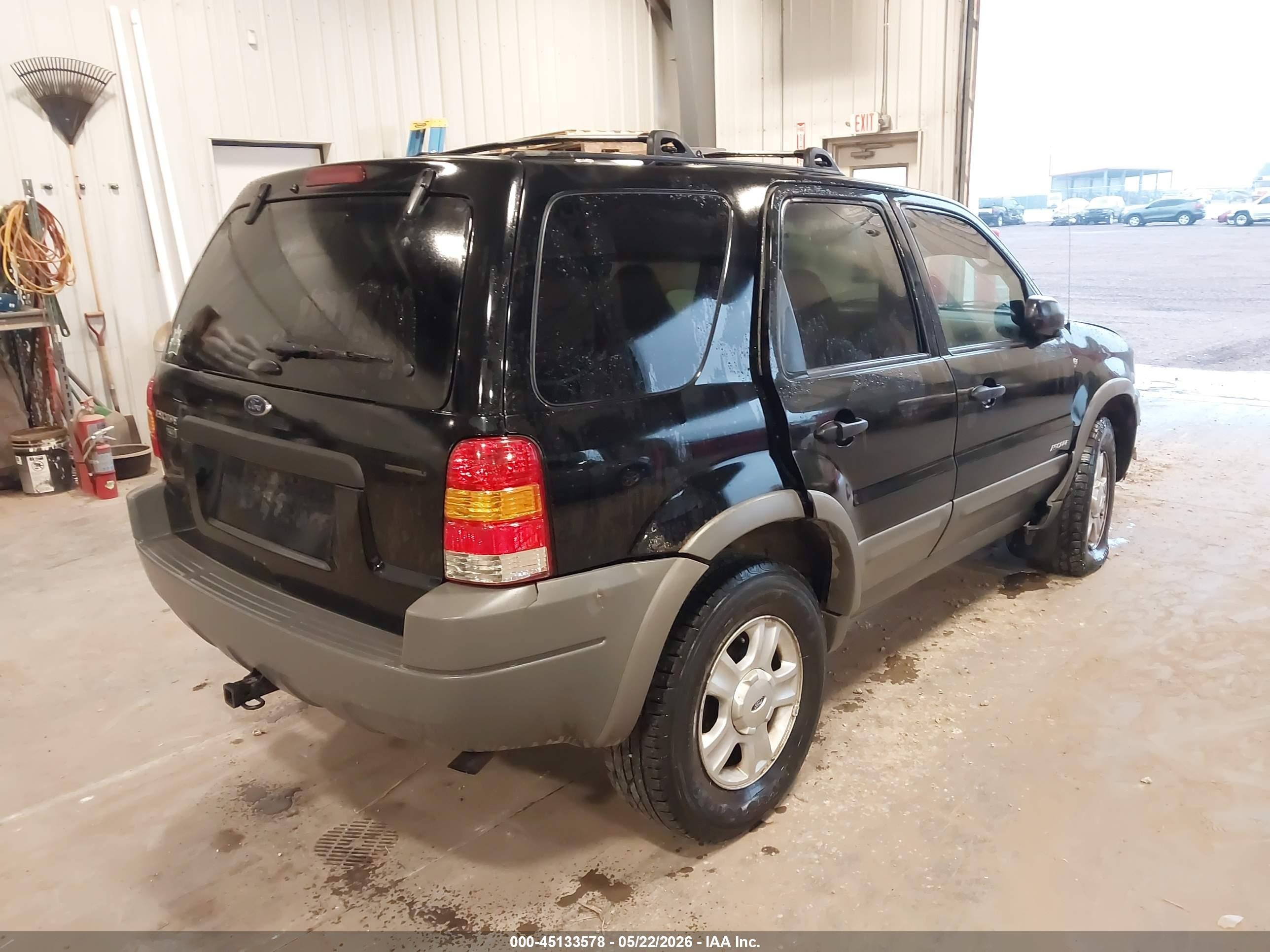 2001 Ford Escape Xlt Black vin: 1FMYU04191KB81451