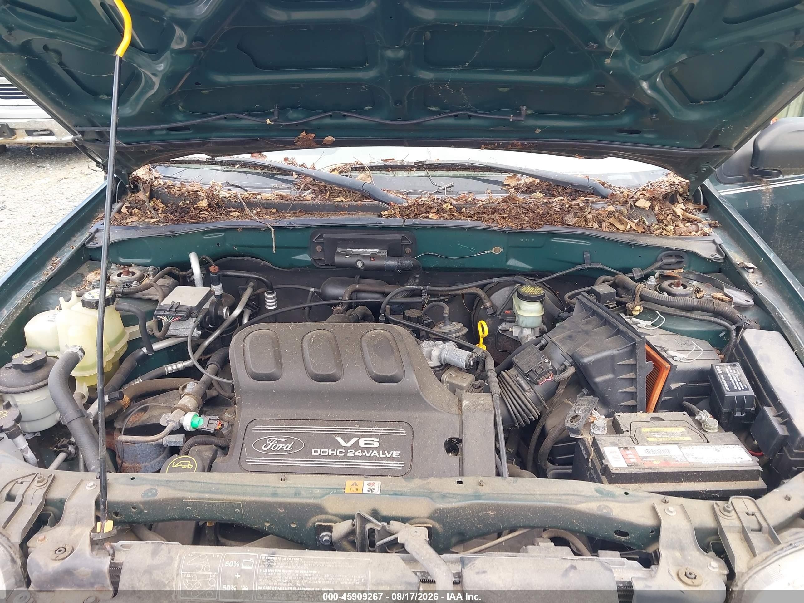 2001 Ford Escape Xlt Green vin: 1FMYU041X1KF53914