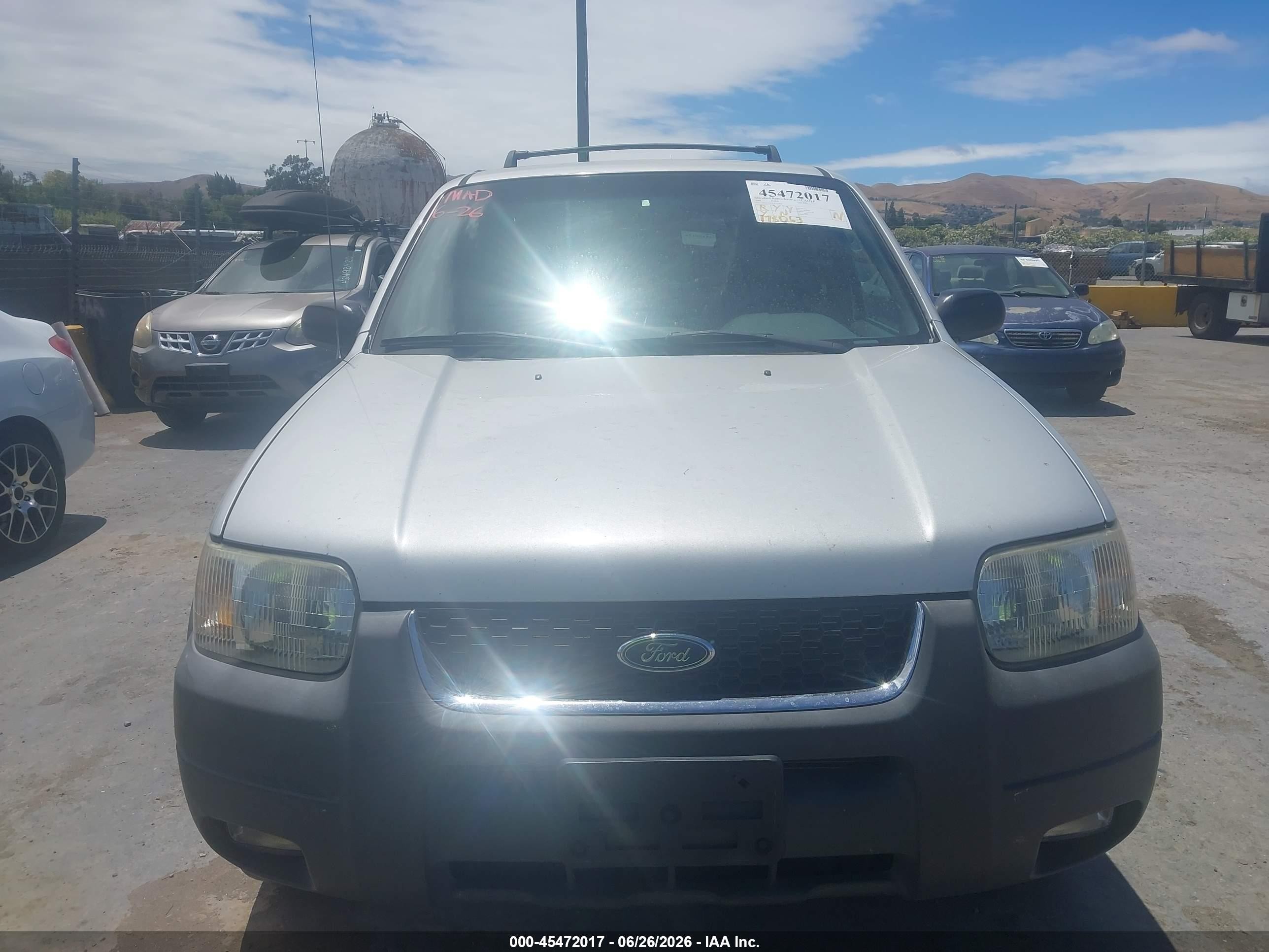 2002 Ford Escape Xlt Gray vin: 1FMYU041X2KA35870