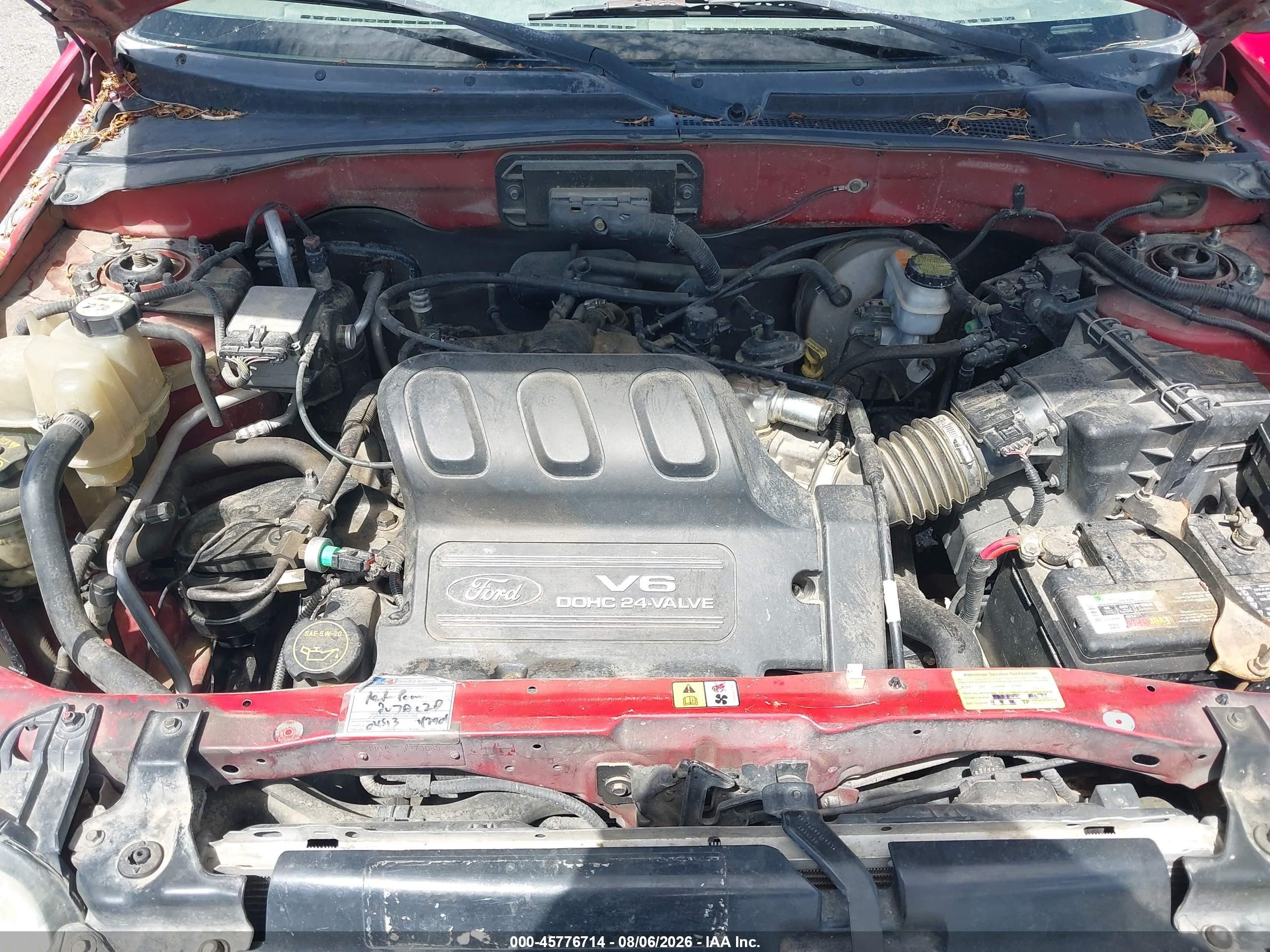 2002 Ford Escape Xlt Red vin: 1FMYU041X2KD51382