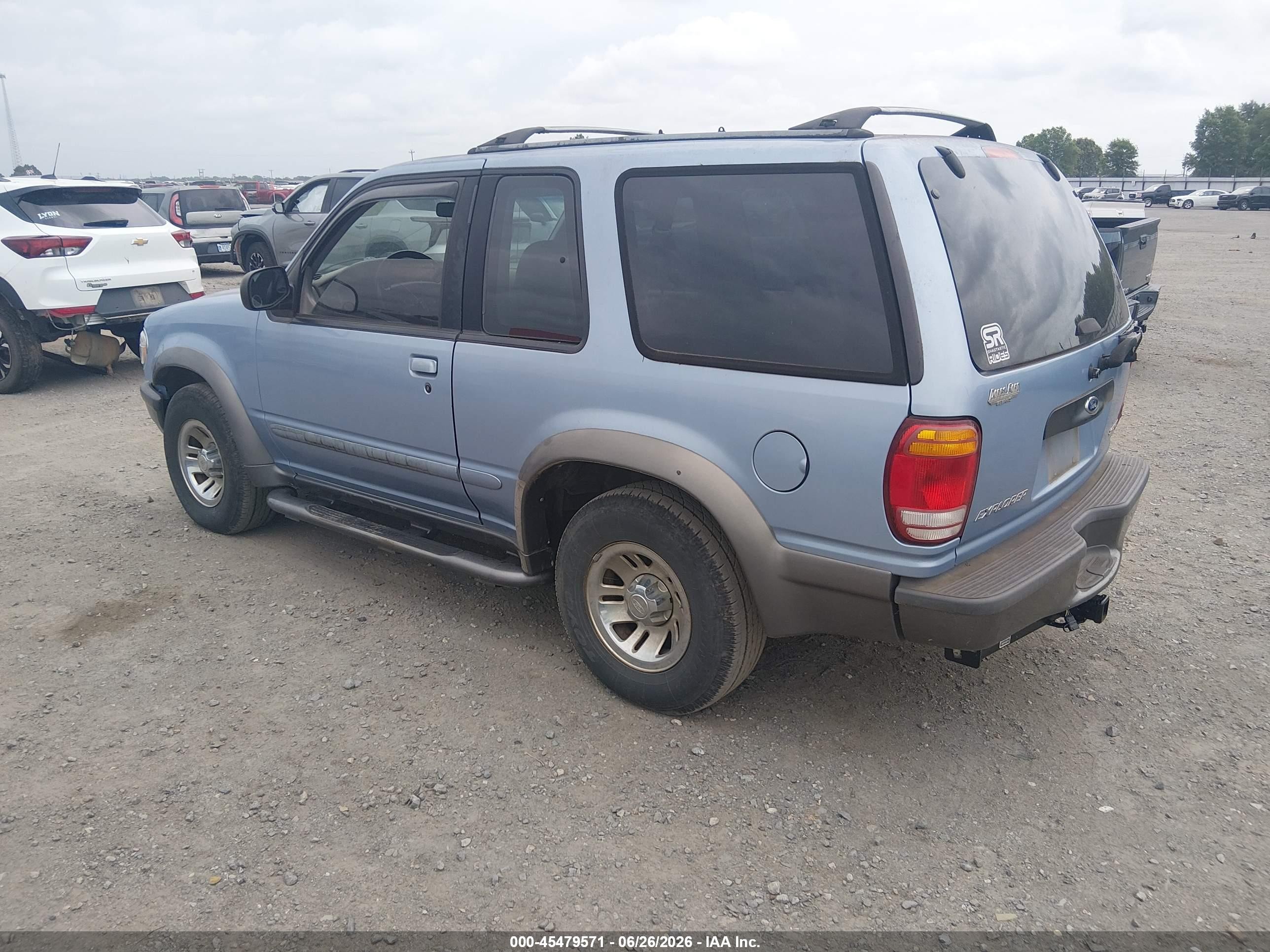 1998 Ford Explorer Sport Light Blue vin: 1FMYU22X2WUC11128