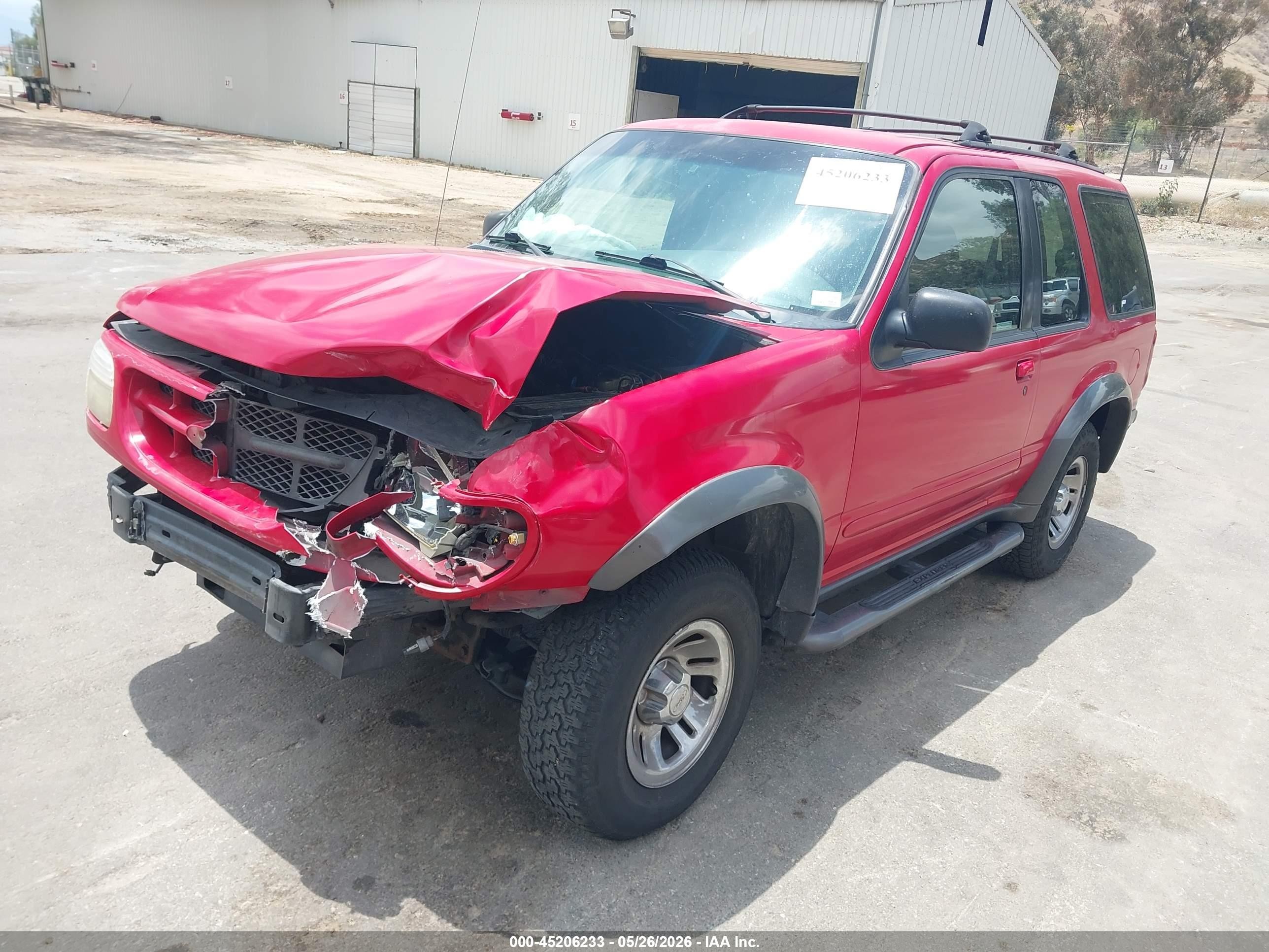 1999 Ford Explorer Sport Red vin: 1FMYU22X2XUB50977