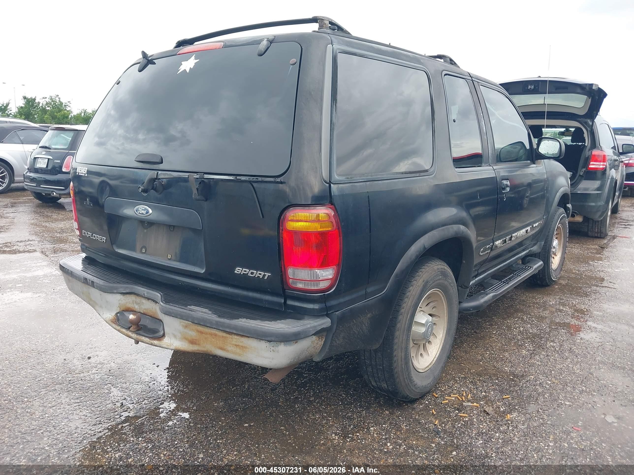1999 Ford Explorer Sport Black vin: 1FMYU22X3XUA65291