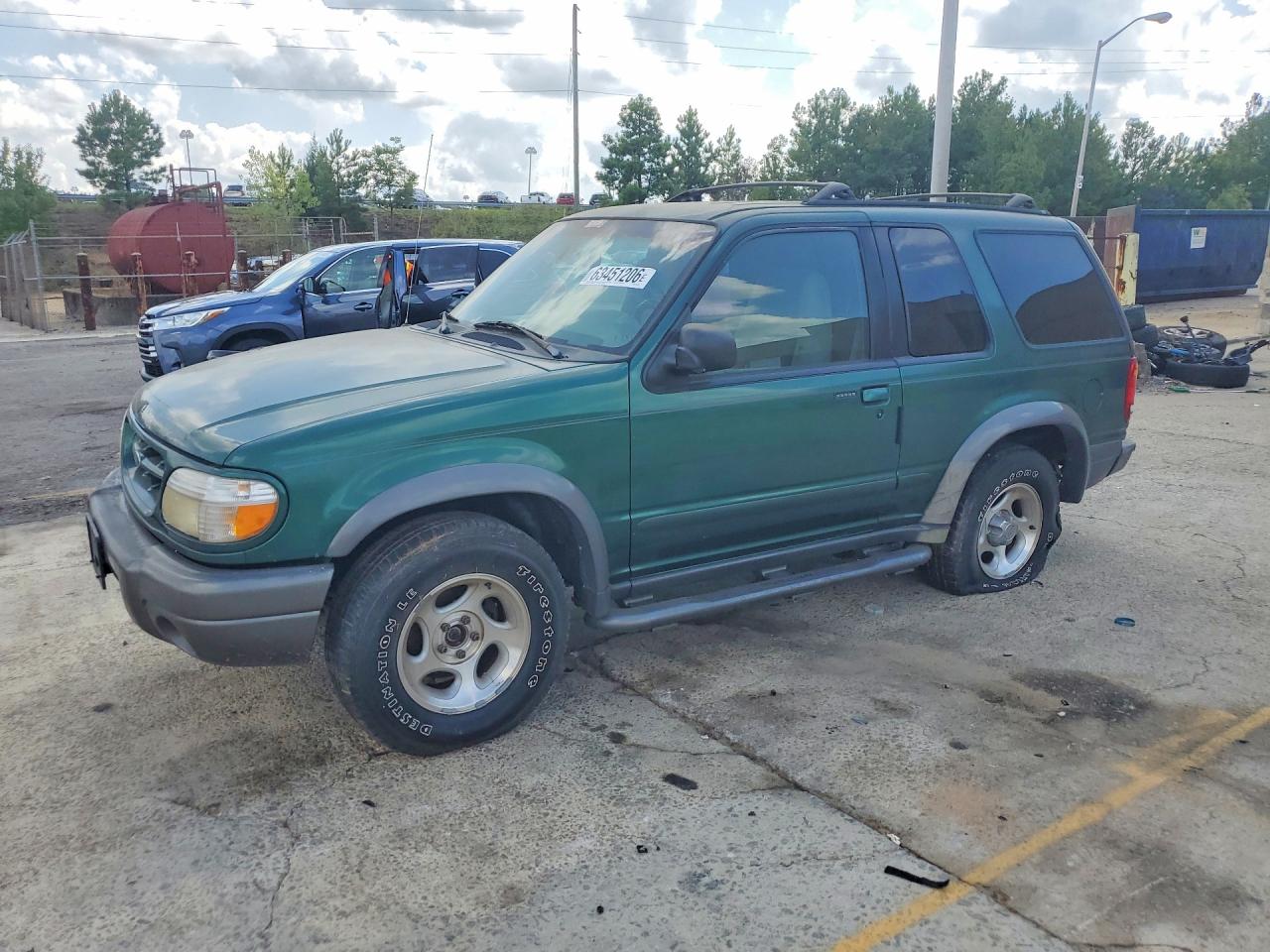 1999 Ford Explorer Green vin: 1FMYU24E5XUB02708